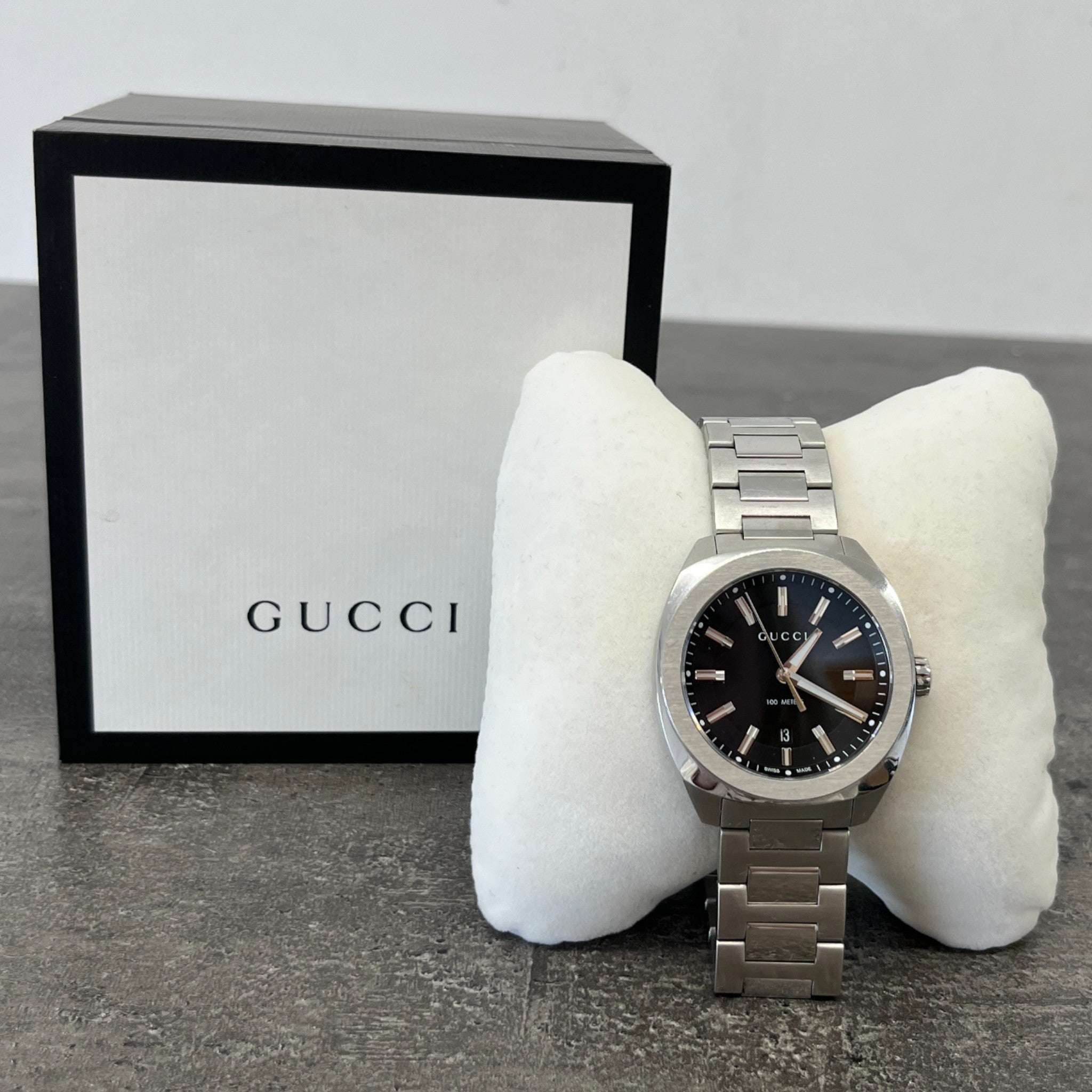 Men's G2570 Ya142301 Stainless Steel Quartz Watch Silver