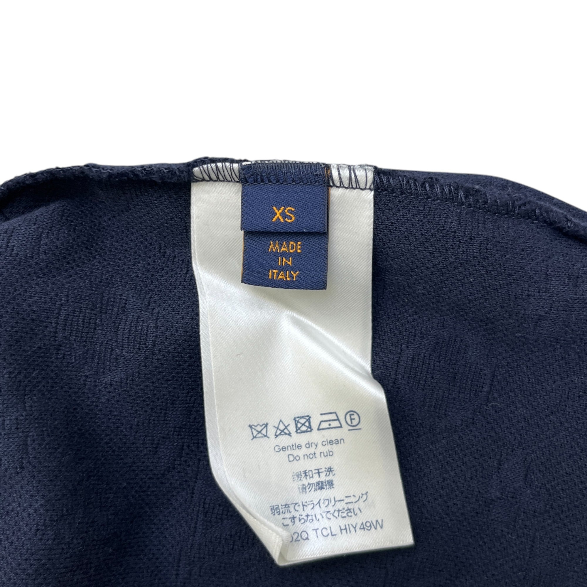 Men's Signature 3D Pocket Monogram T-Shirt Navy Size XS