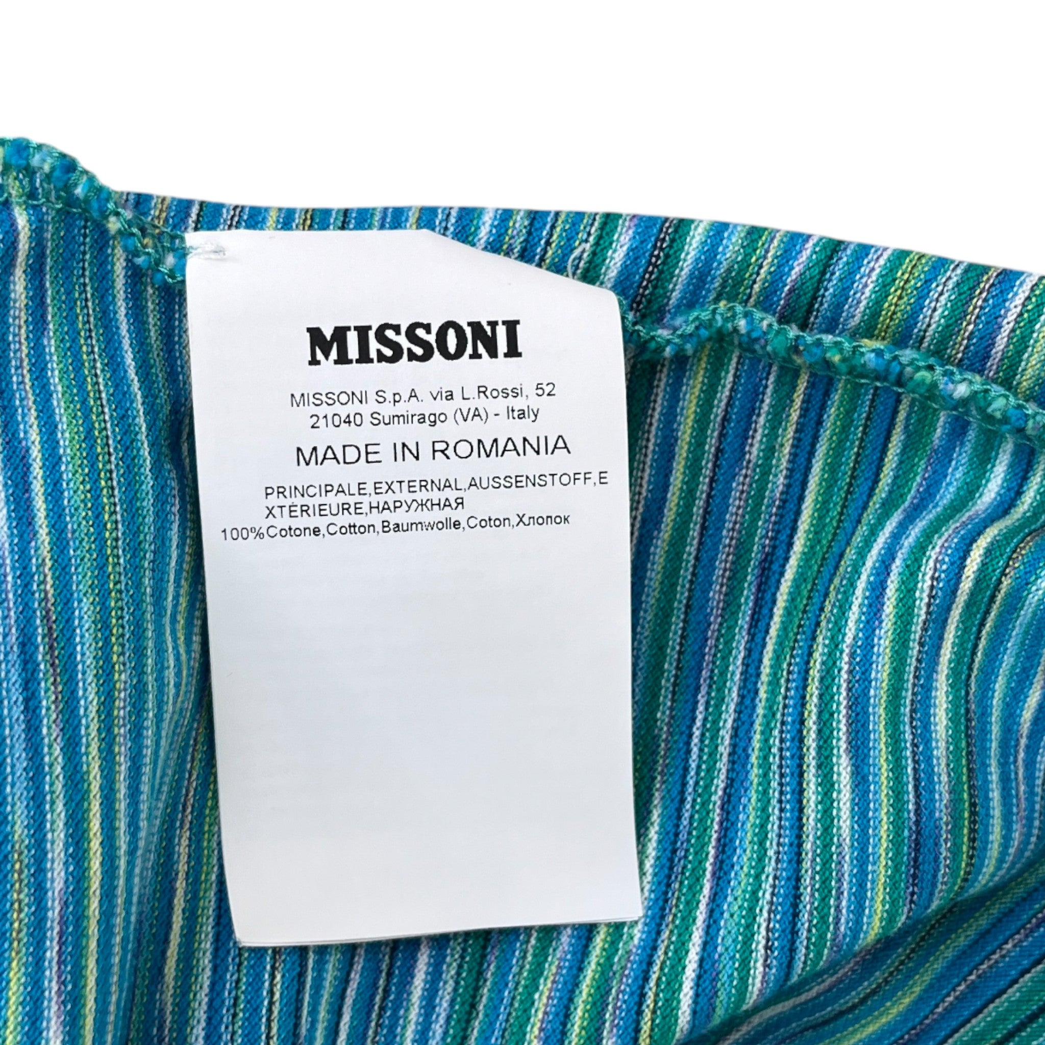 Men's Slub Polo Shirt Blue Size M