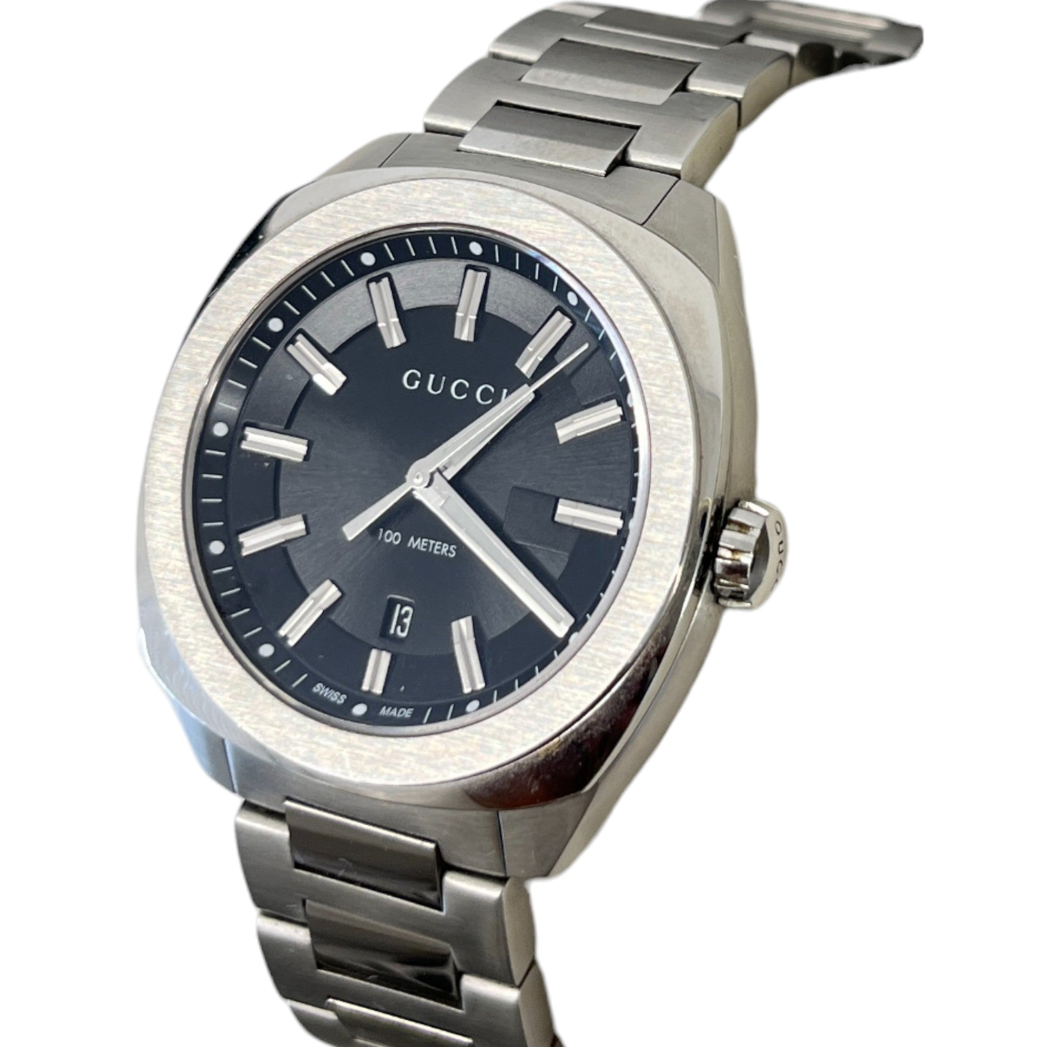 Men's G2570 Ya142301 Stainless Steel Quartz Watch Silver