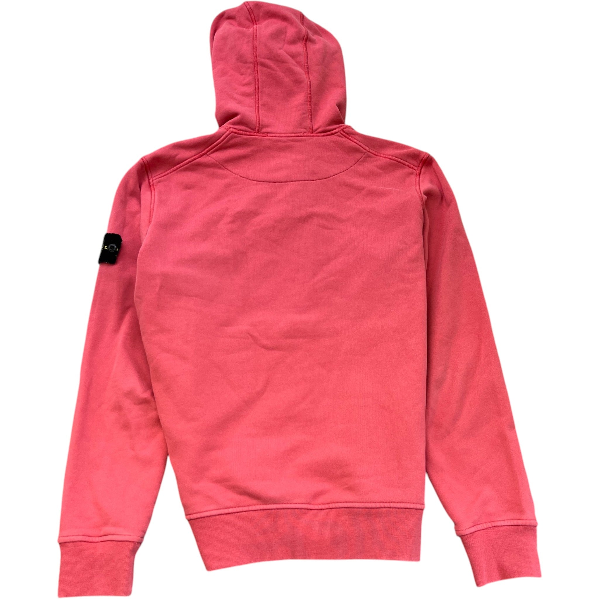 Men's Applique Logo Hoodie Pink Size M