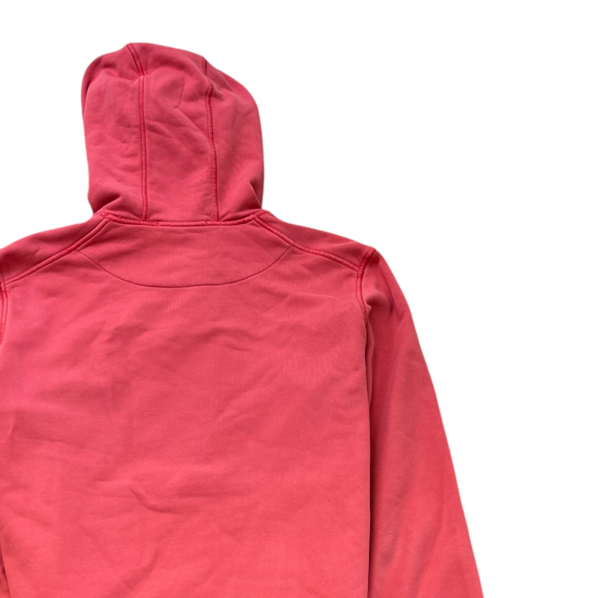 Men's Applique Logo Hoodie Pink Size M