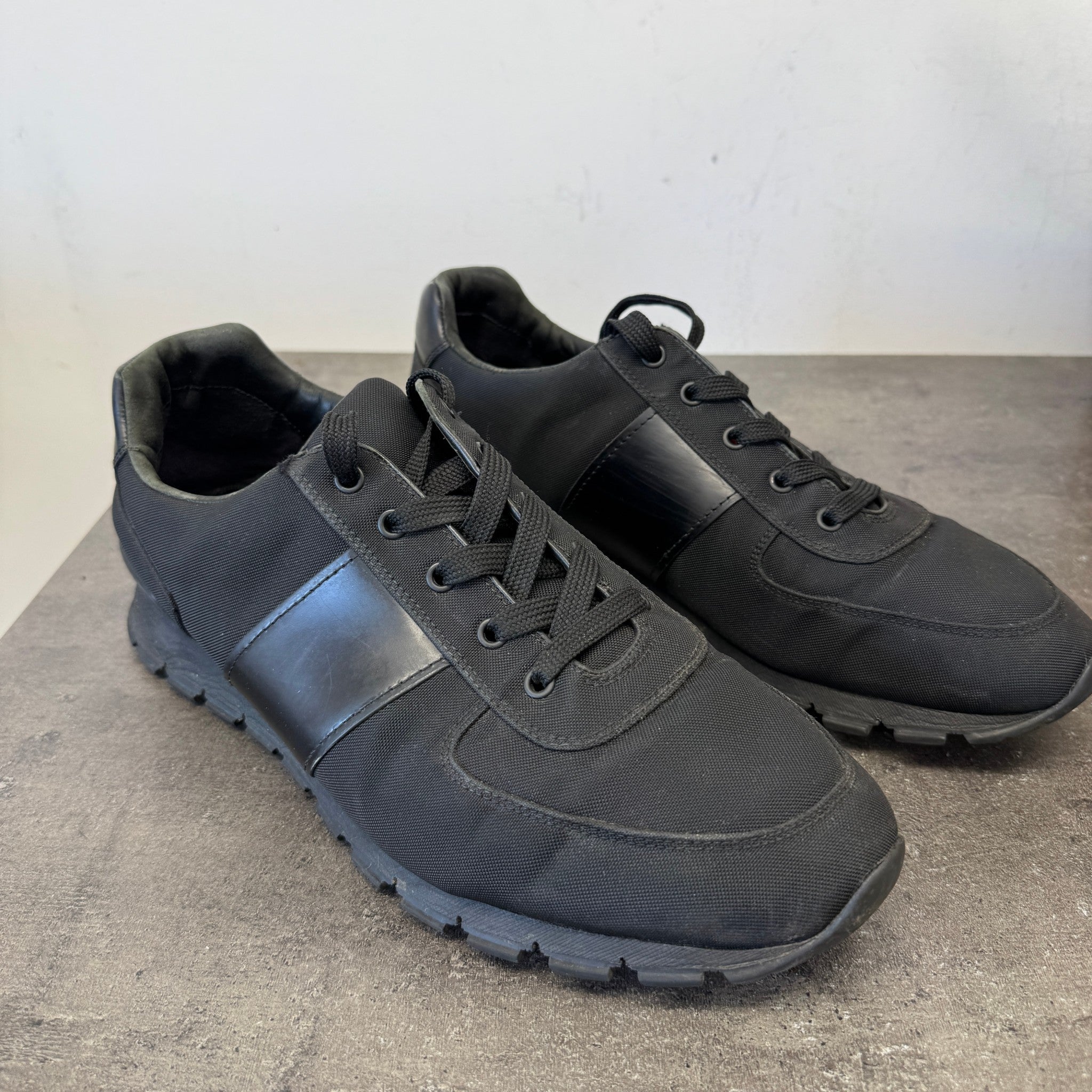 Men's Linea Rossa Low Trainers Black Size EU 46 / UK 12
