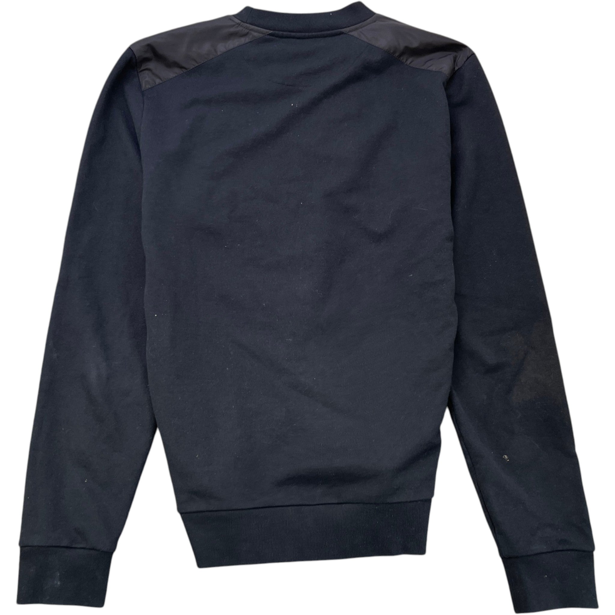 Men's Triangle Logo Sweatshirt Black Size S