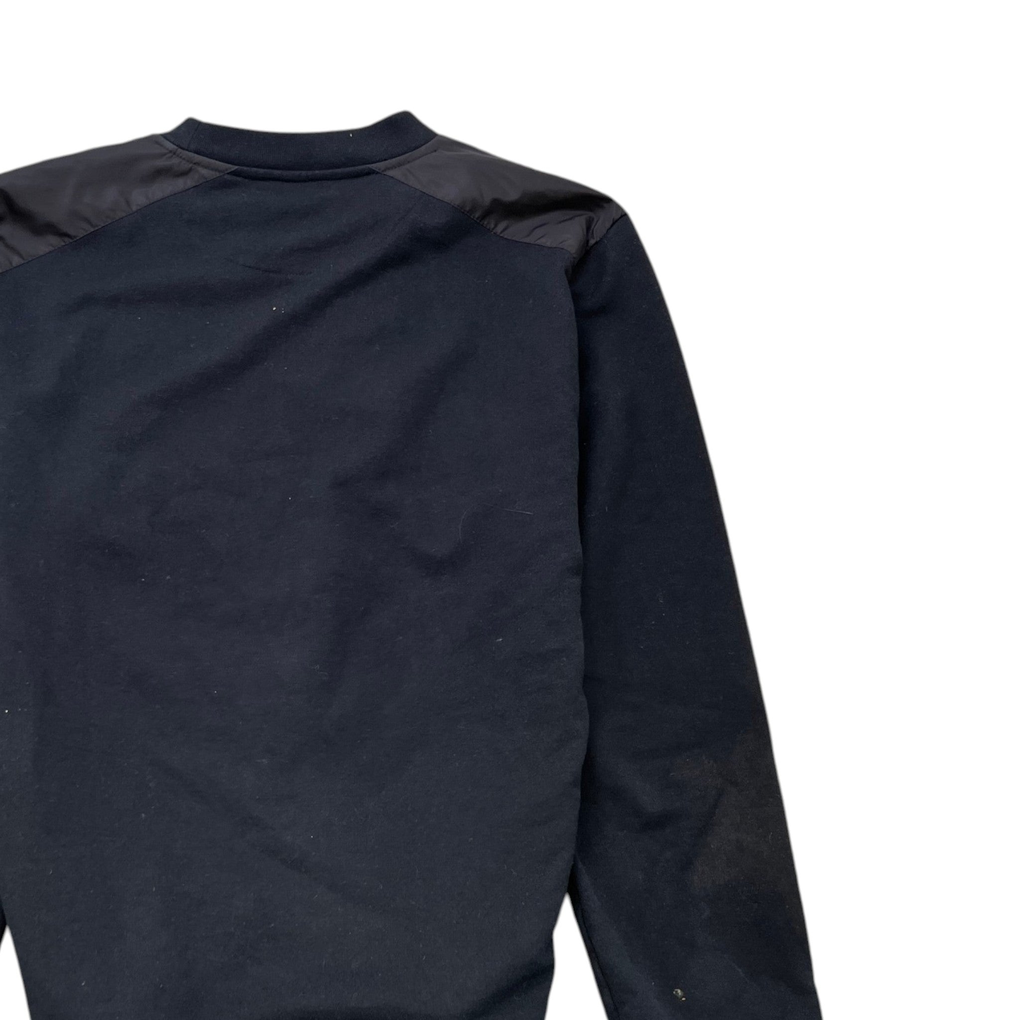 Men's Triangle Logo Sweatshirt Black Size S