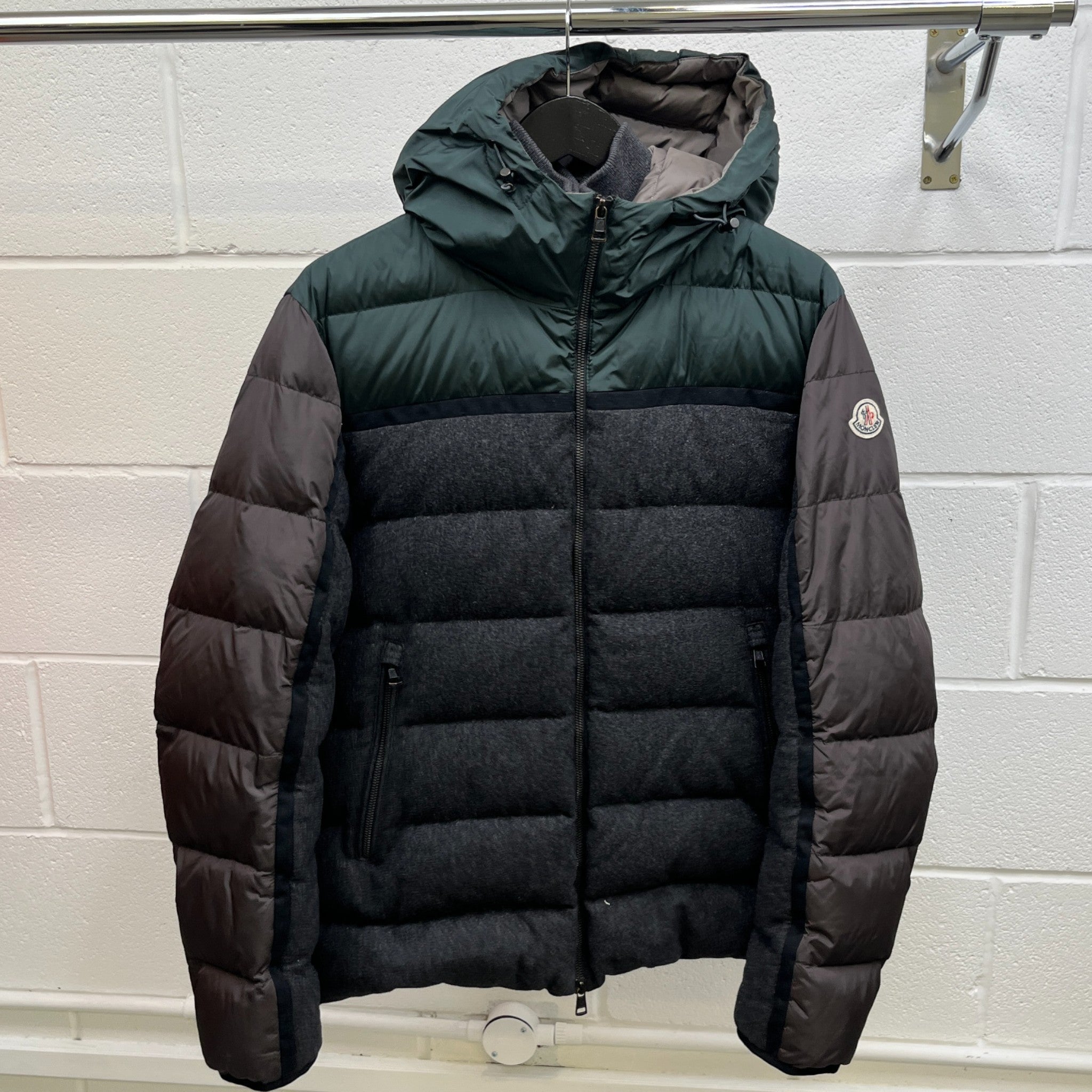 Men's Julio Down Jacket Grey Size 4 / XL