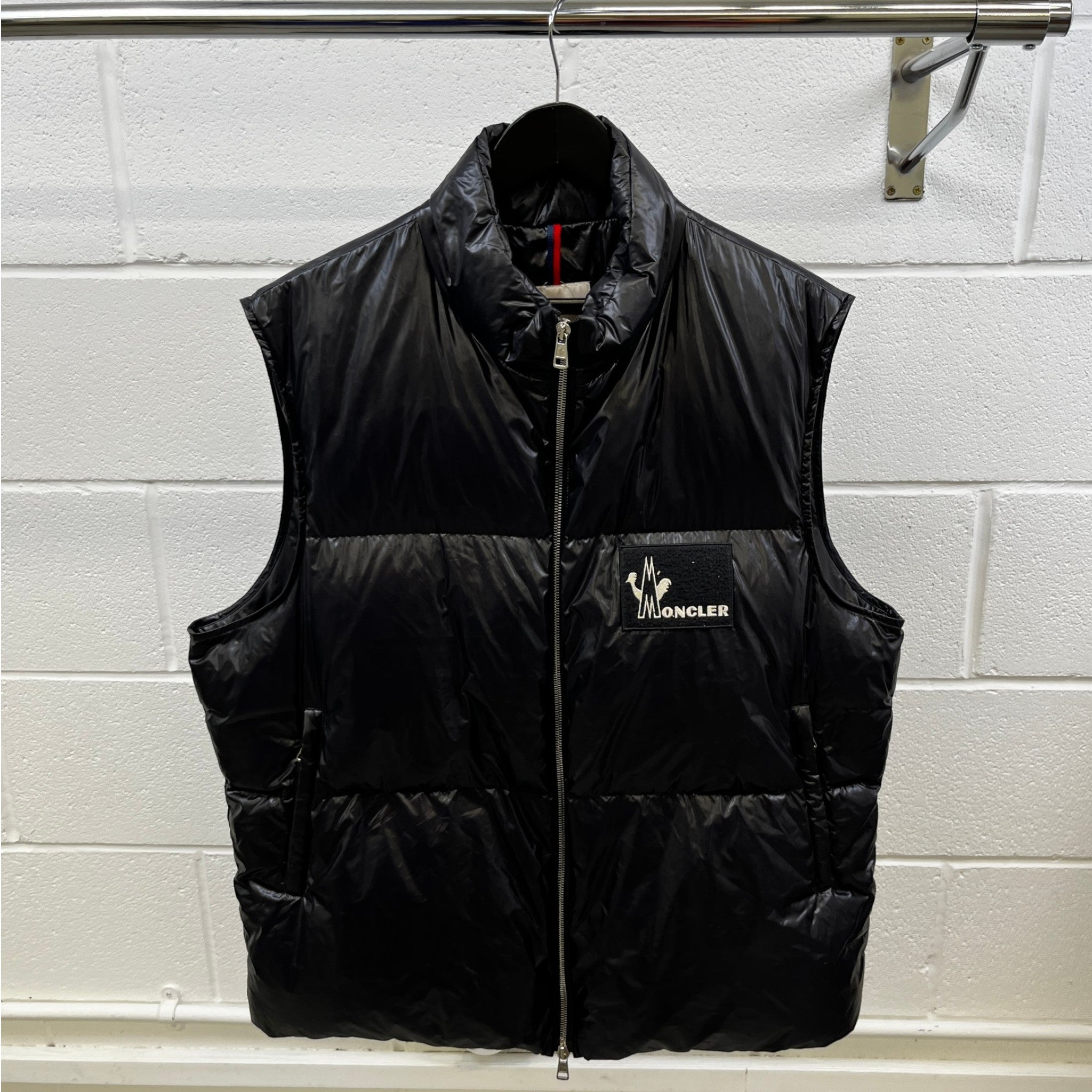 Men's Banker Gilet Black Size 6 / XXXL