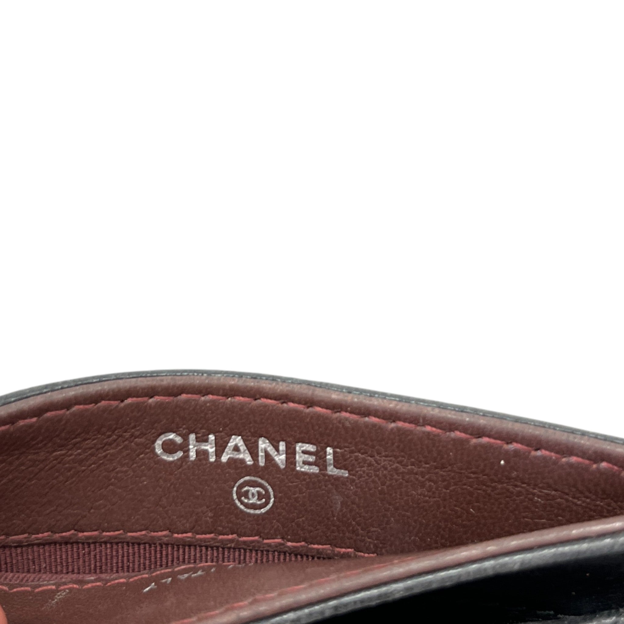 Women's Cc Quilted Card Holder Black