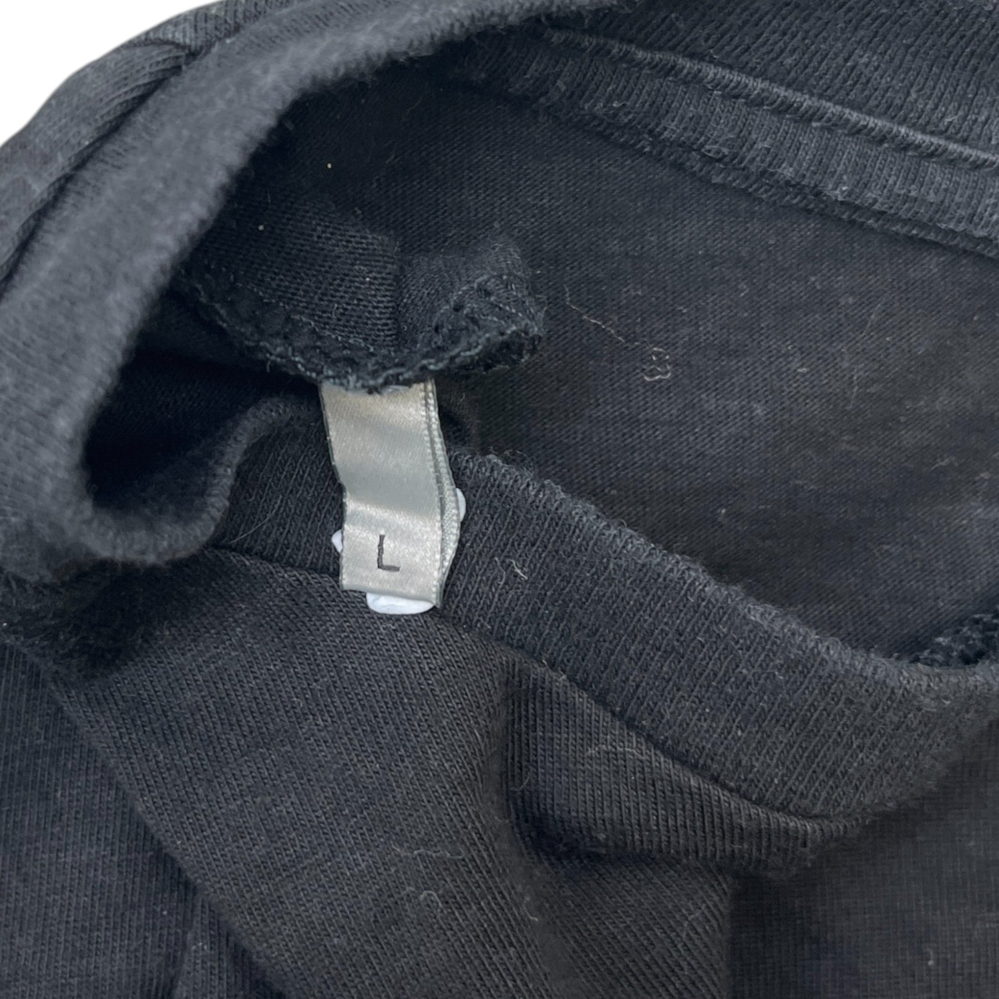 Men's Atelier Logo Print T-Shirt Black Size L