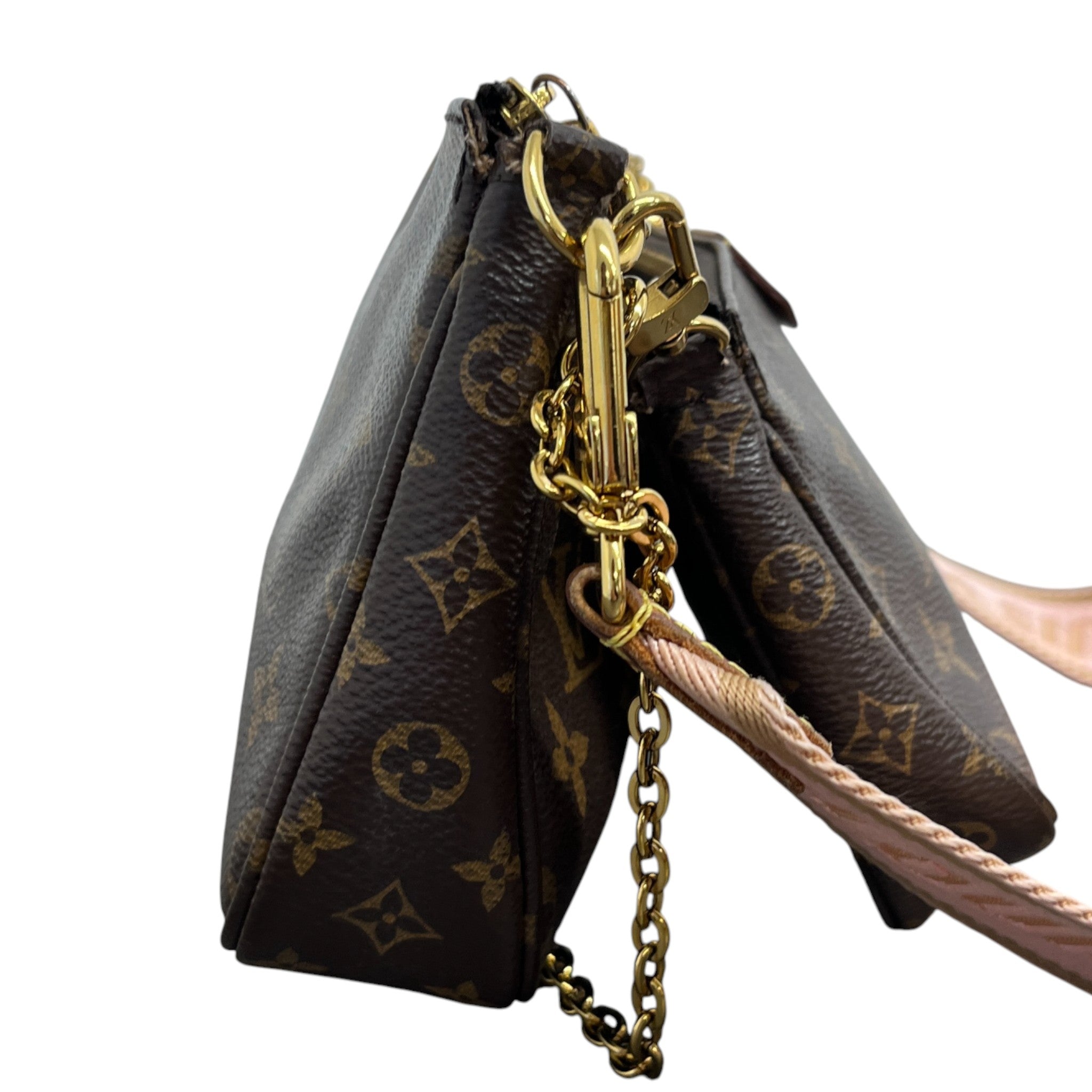 Women's Multi Pochette Bag Brown