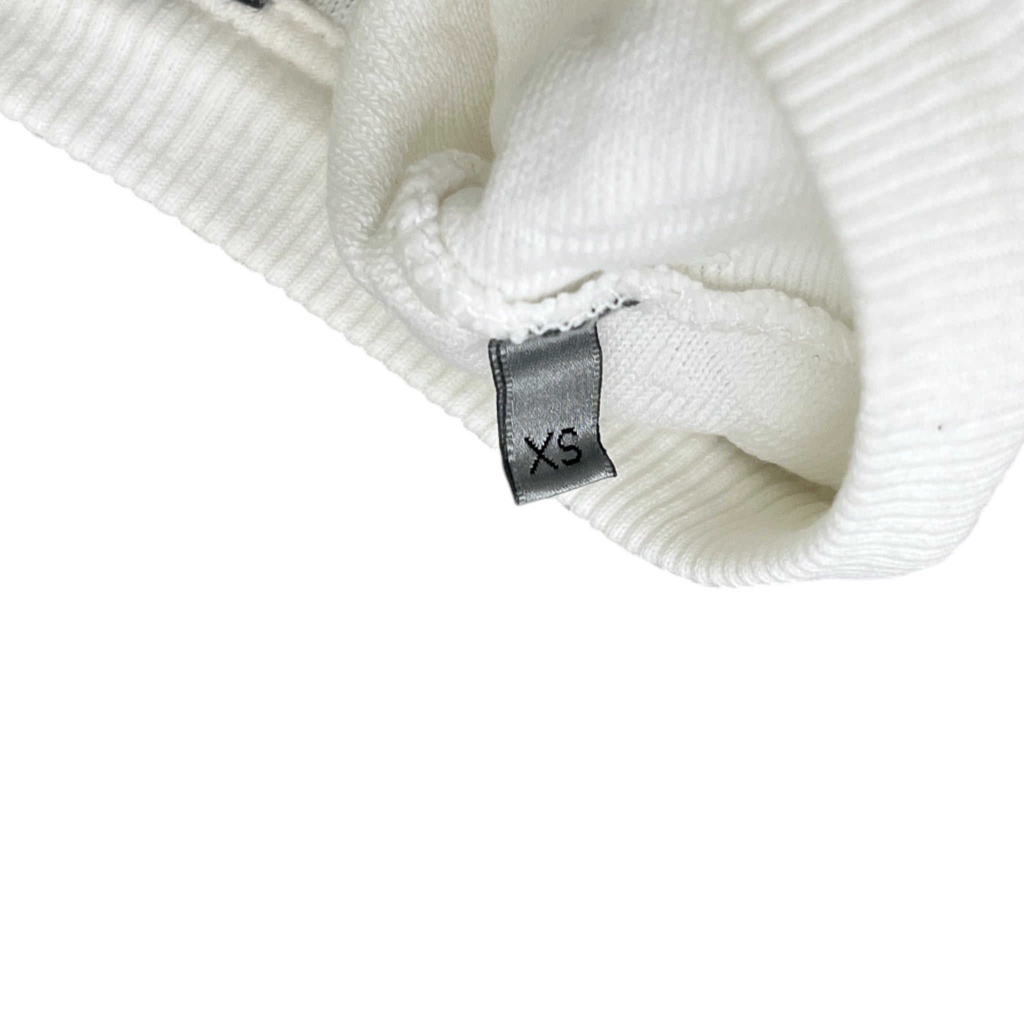 Men's Oblique Towelling T-Shirt White Size XS