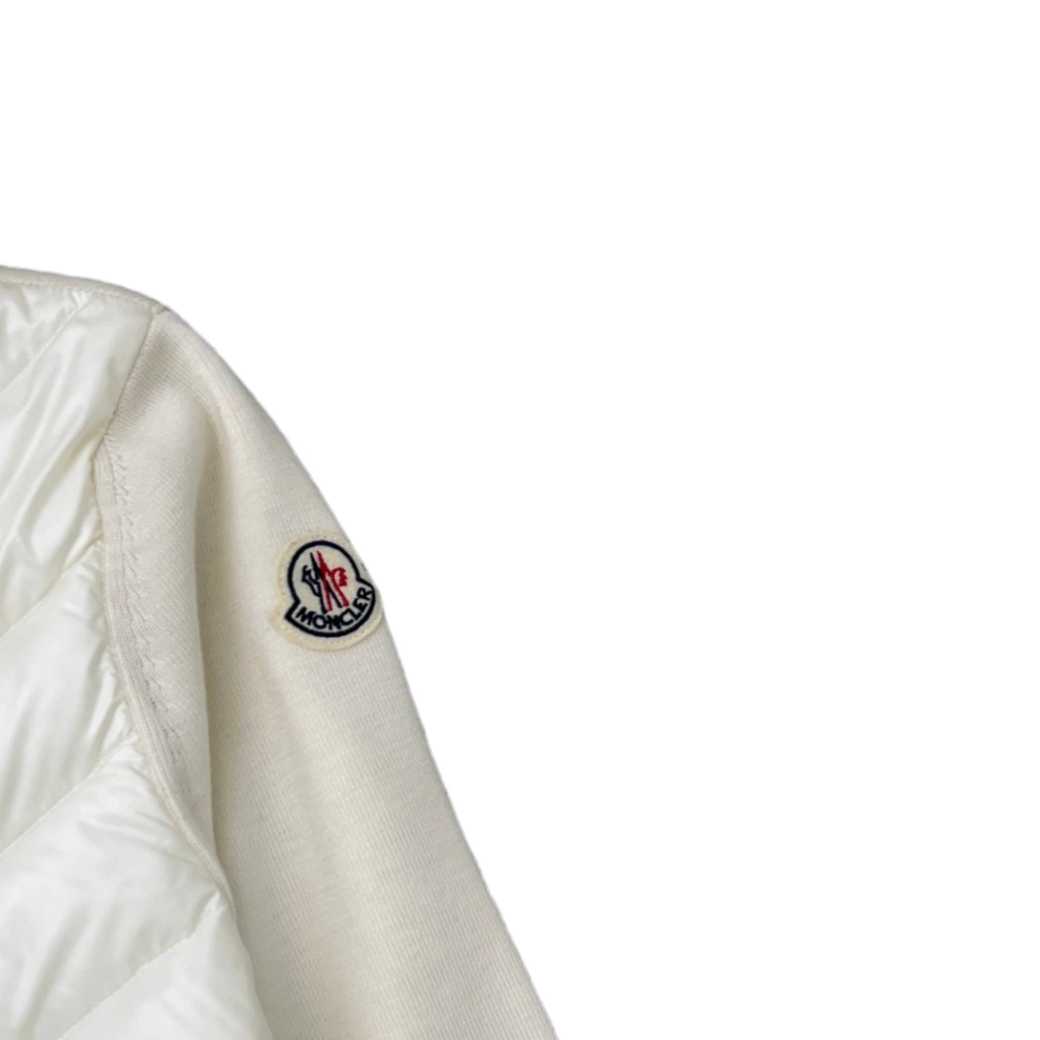 Women's Cardigan Tricot Jacket Cream Size L