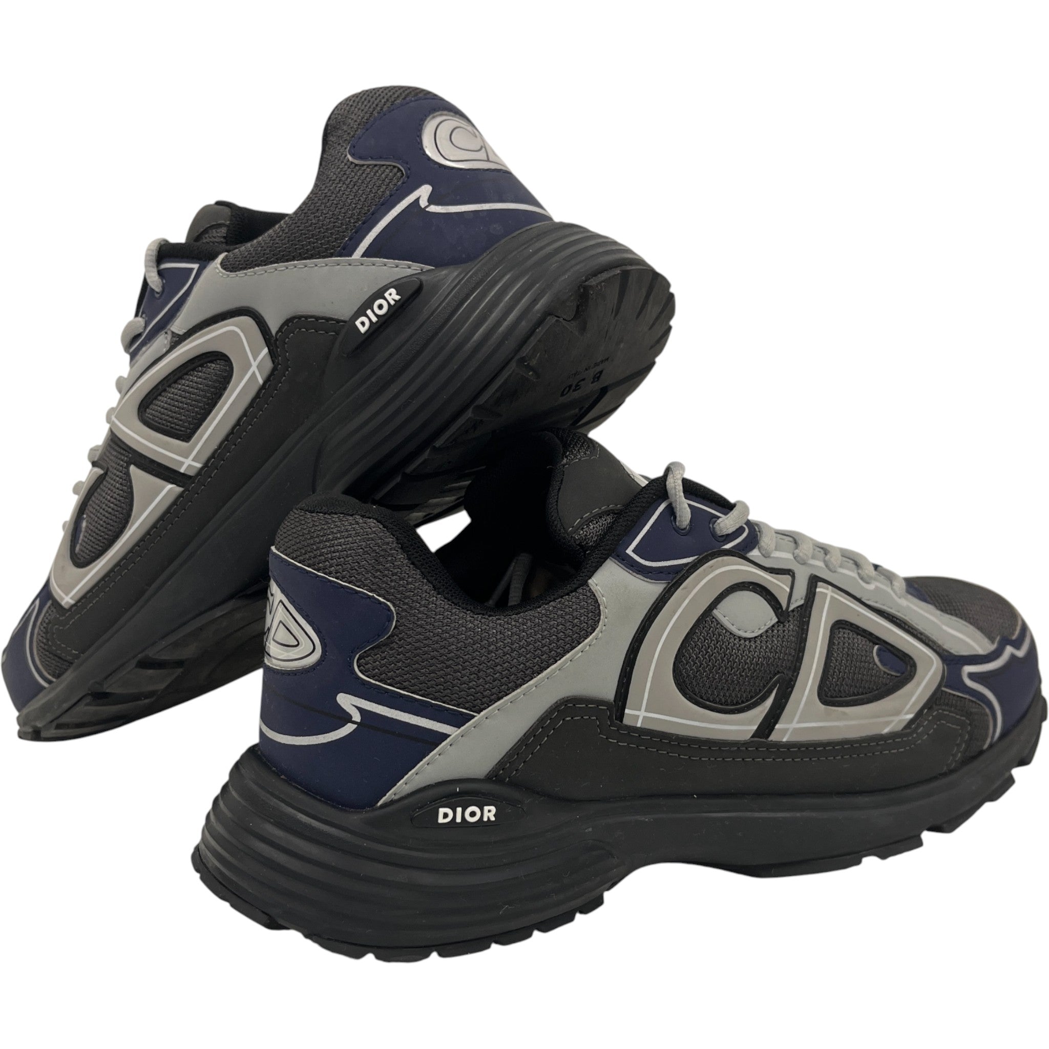 Men's B30 Low Trainers Charcoal Size EU 43 / UK 9