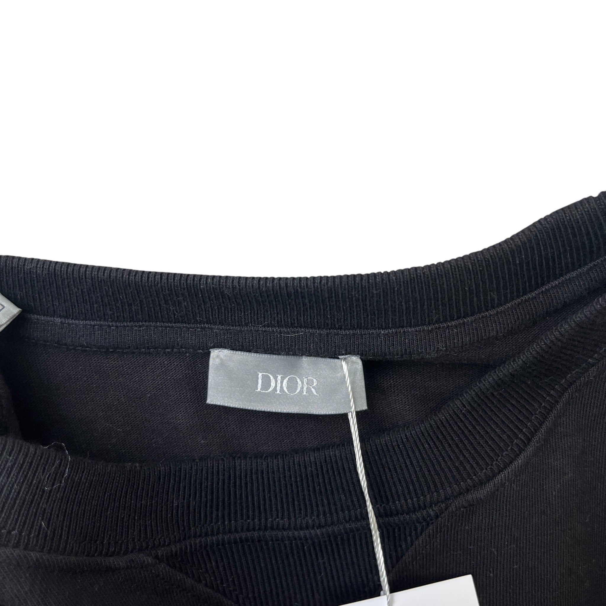 Men's Logo Print T-Shirt Black Size L