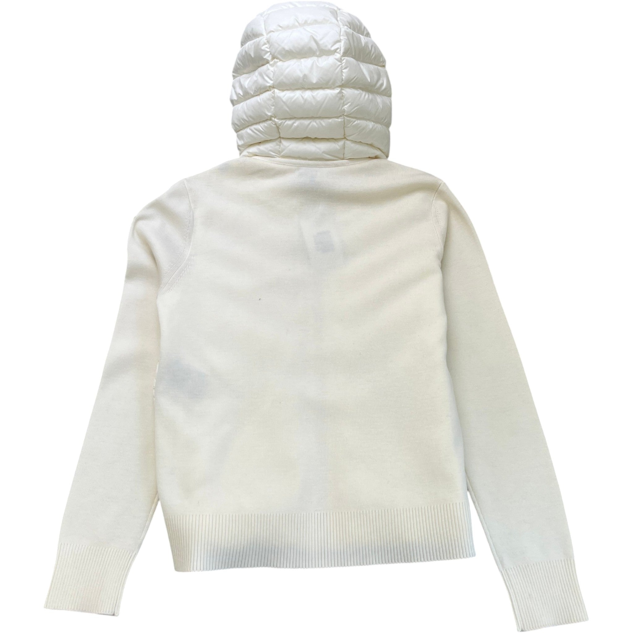 Women's Cardigan Tricot Jacket Cream Size L