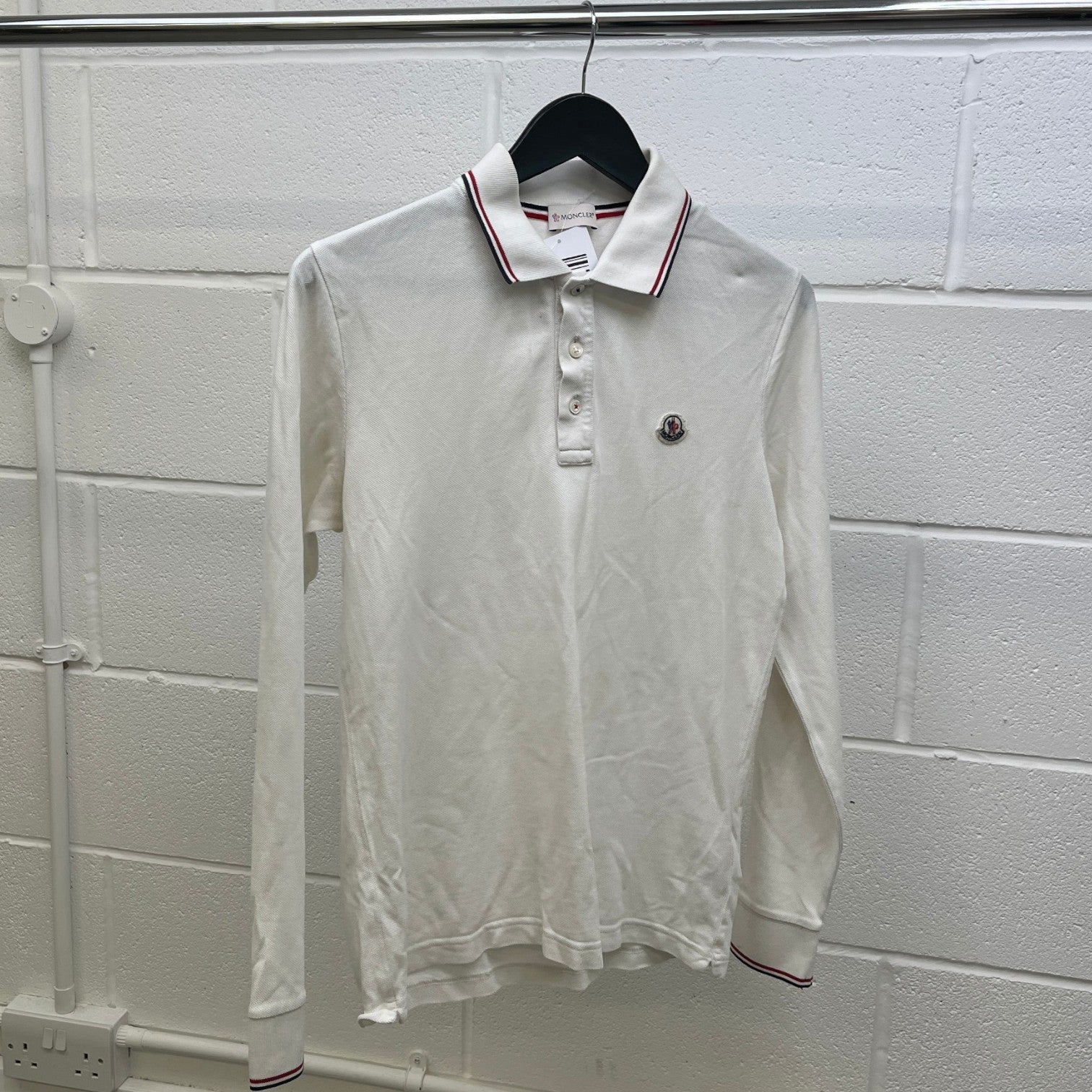 Men's Maglia Polo Shirt White Size M