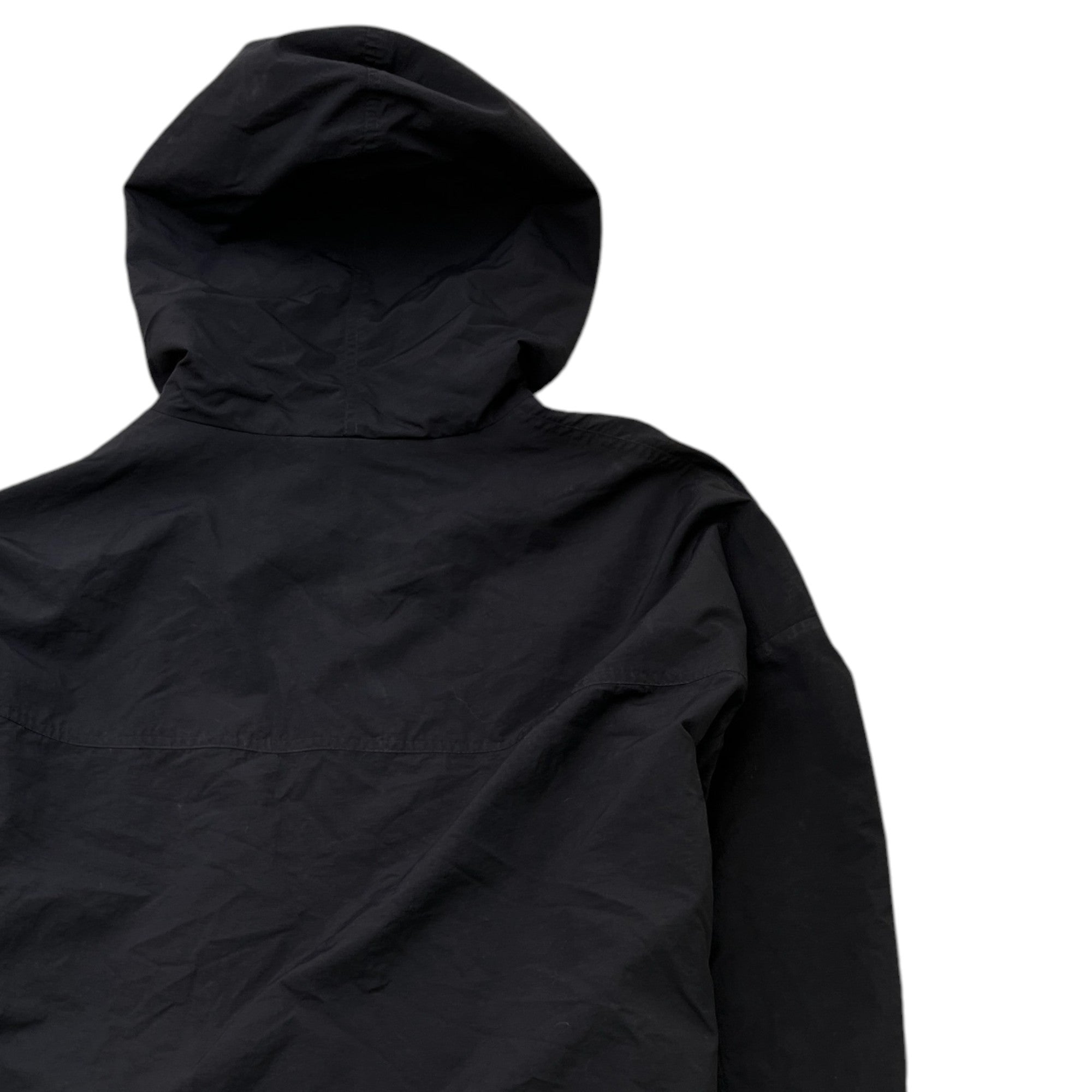 Men's Logo Print Jacket Black Size XS