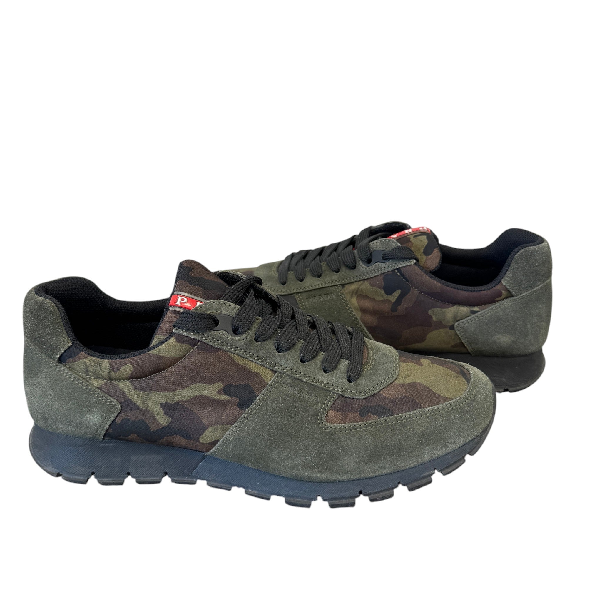 Men's Linea Rossa Low Trainers Khaki Size EU 43 / UK 9