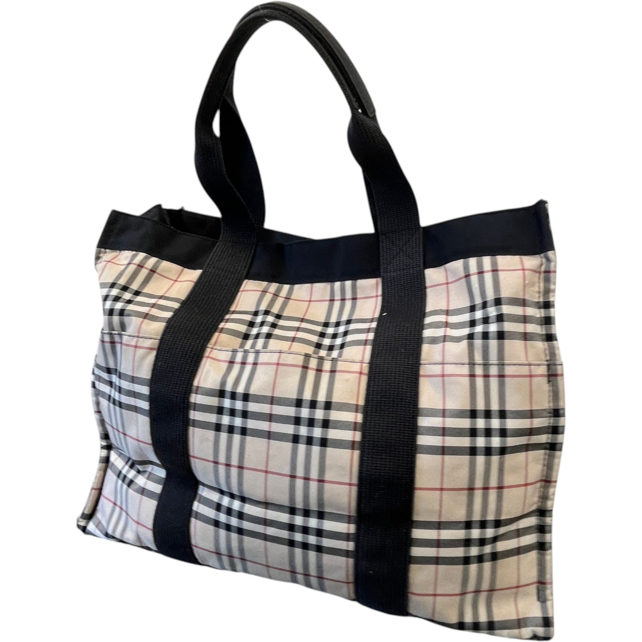 Women's Vintage Check Bag Beige