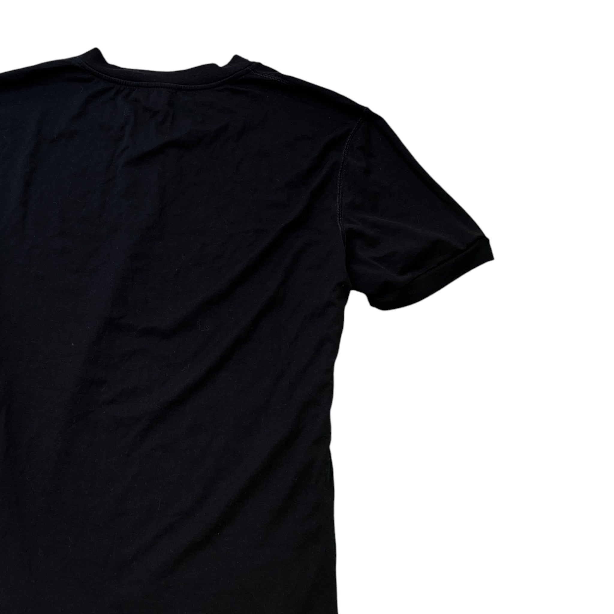 Men's Logo Print T-Shirt Black Size IT 48 / UK M