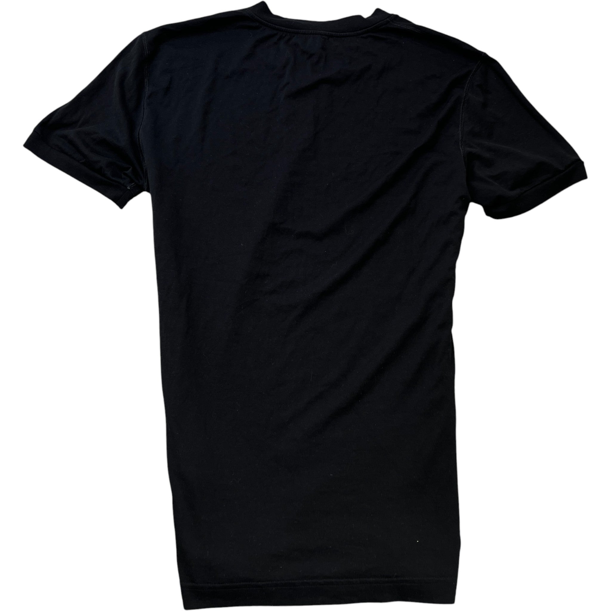 Men's Logo Print T-Shirt Black Size IT 48 / UK M