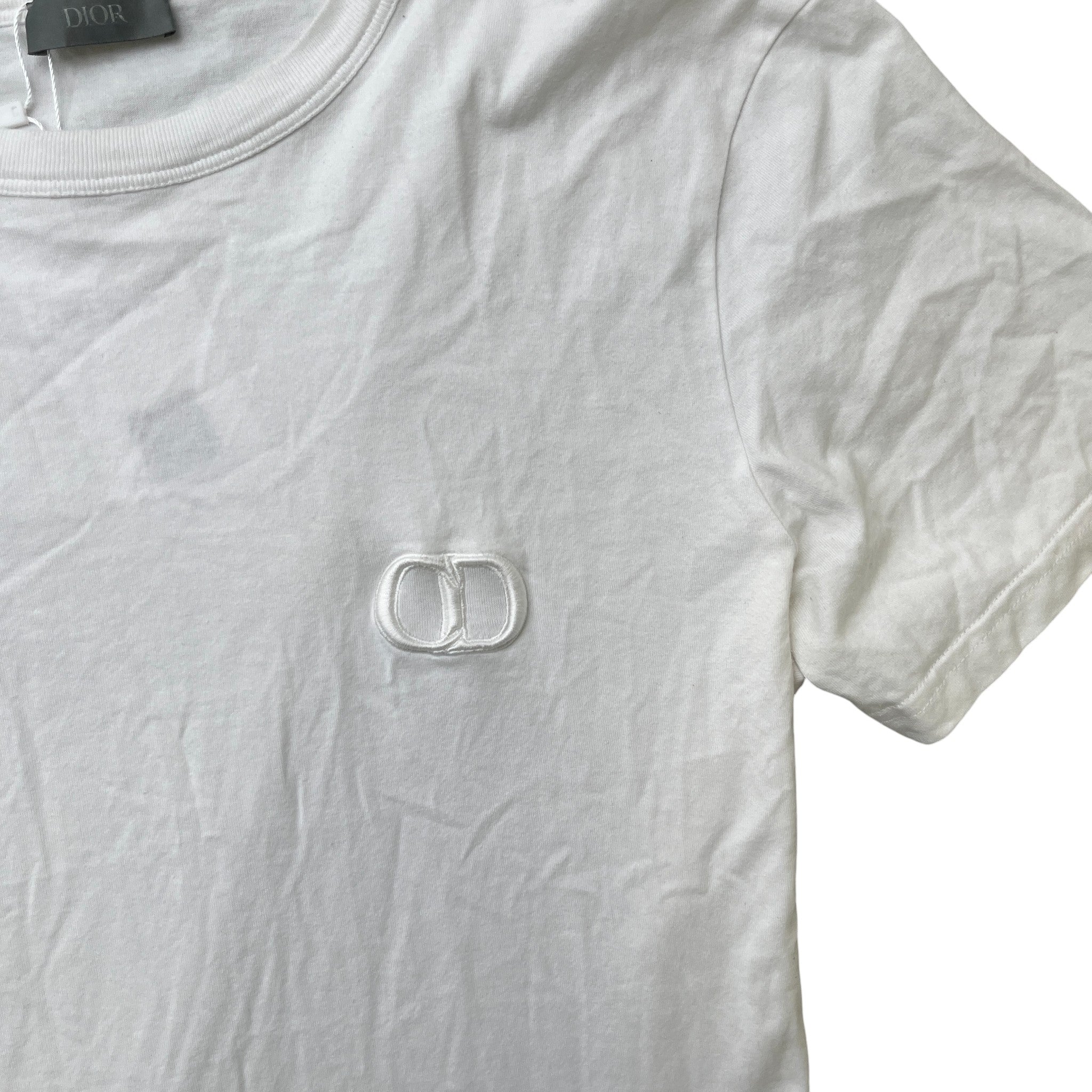 Men's Cd Icon Logo T-Shirt White Size L