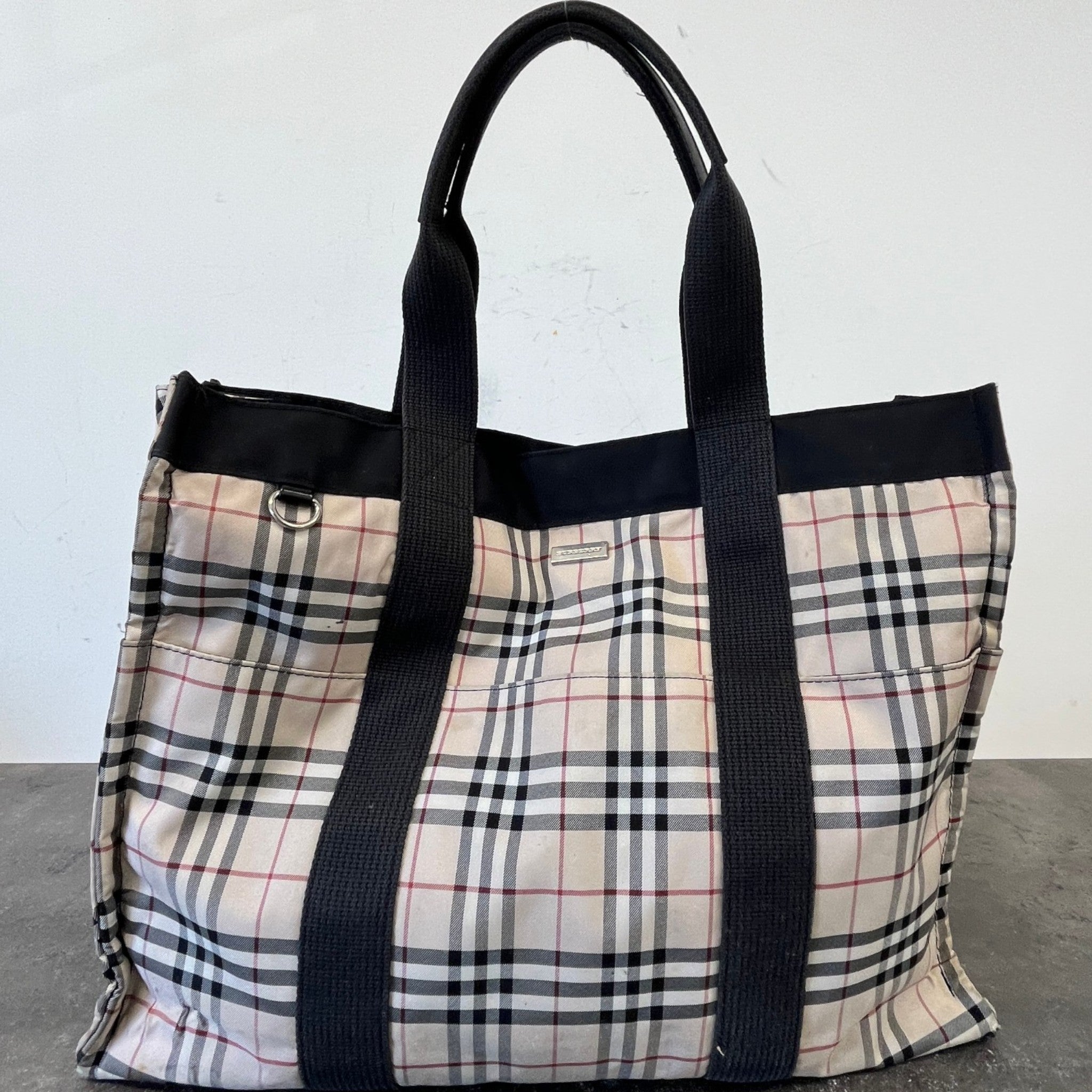 Women's Vintage Check Bag Beige