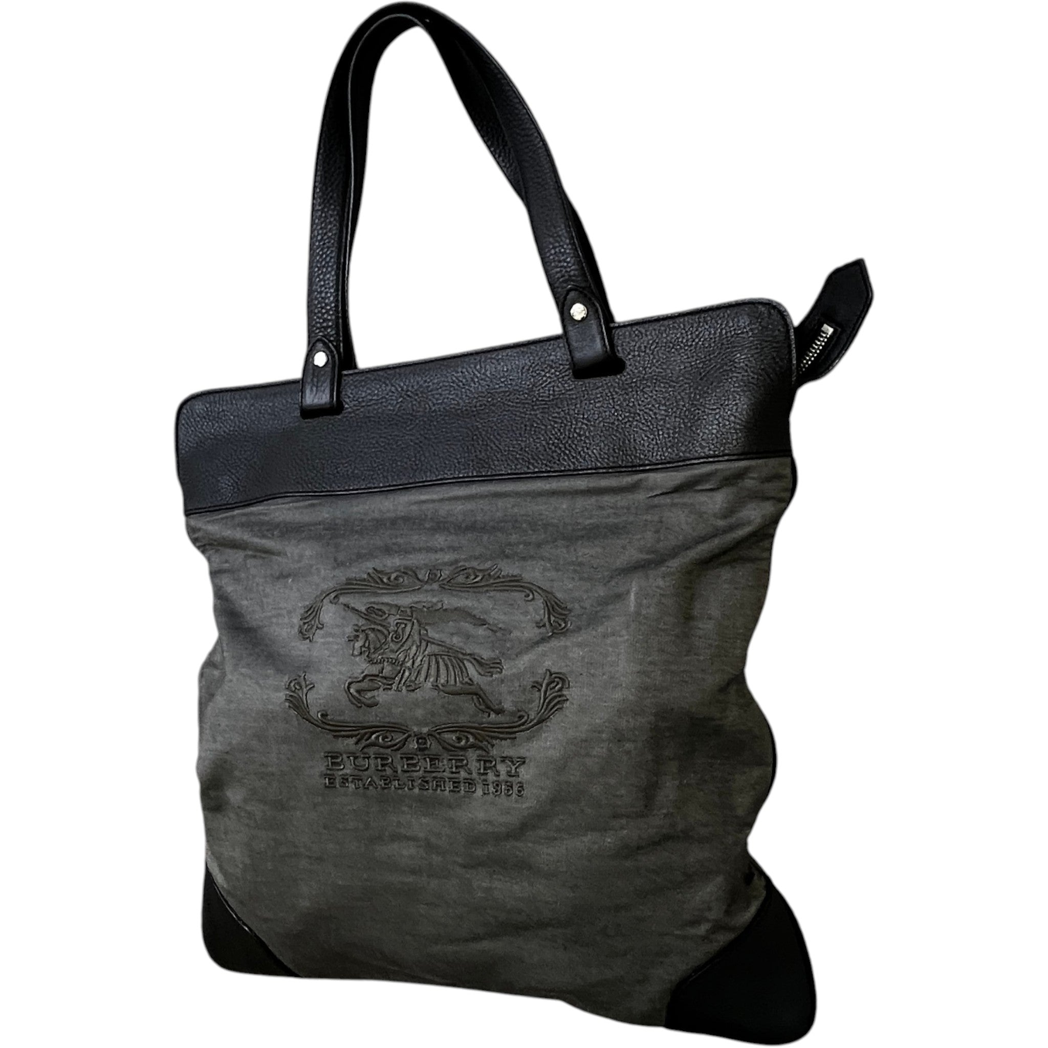 Women's Logo Shopper Bag Grey