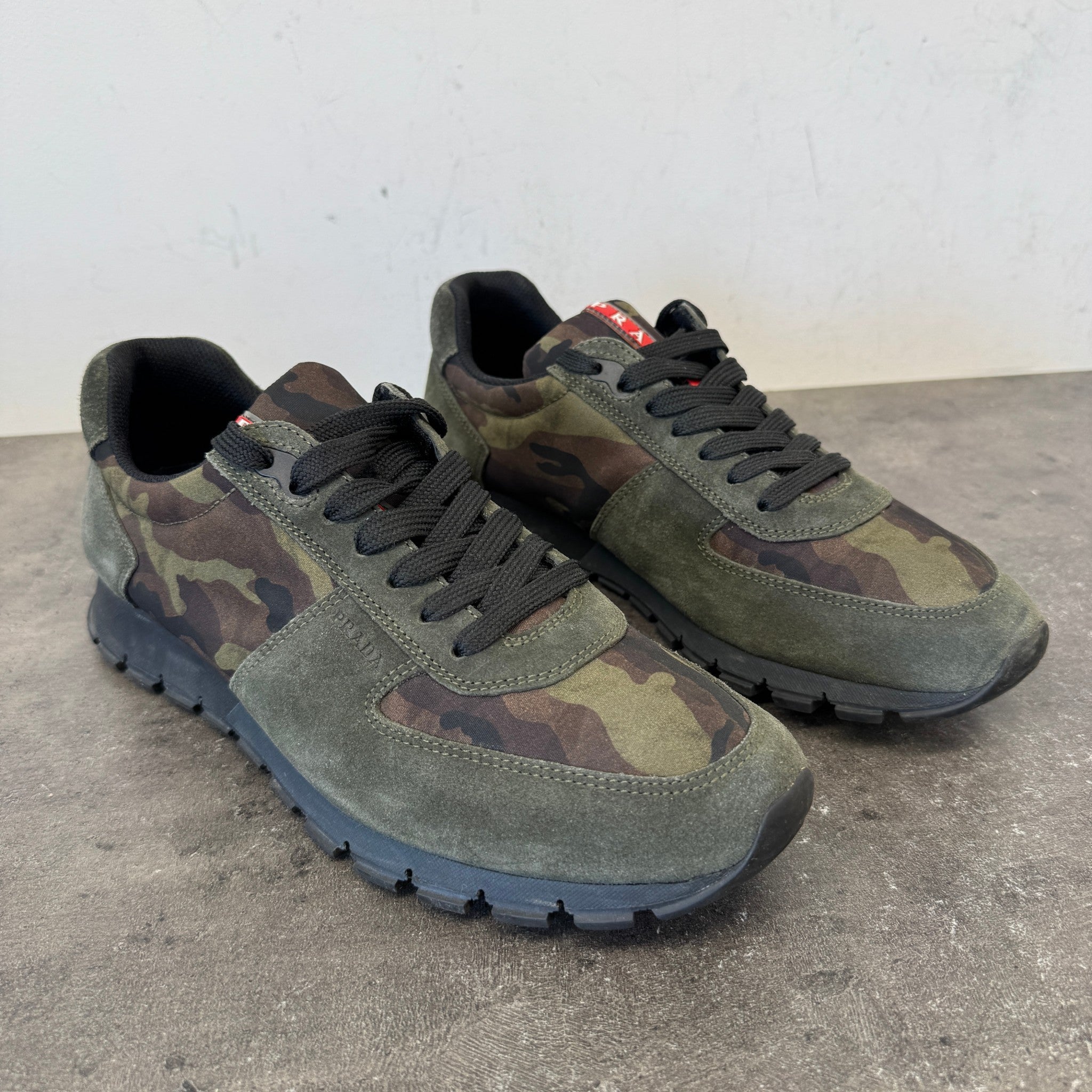 Men's Linea Rossa Low Trainers Khaki Size EU 43 / UK 9