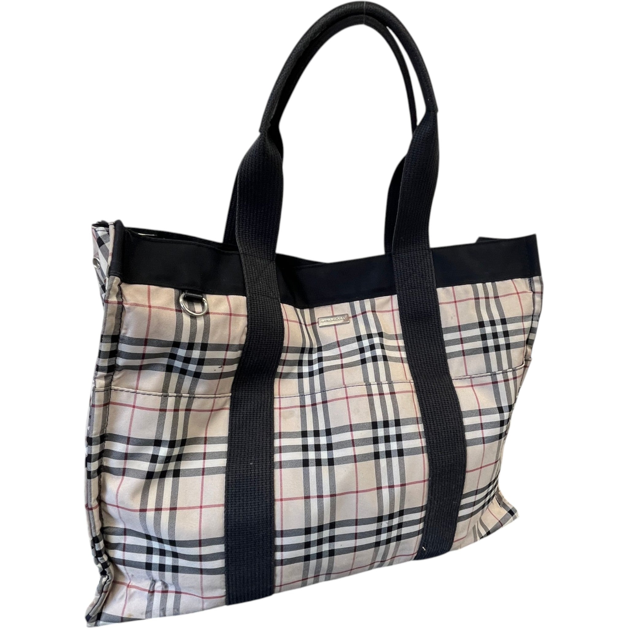 Women's Vintage Check Bag Beige