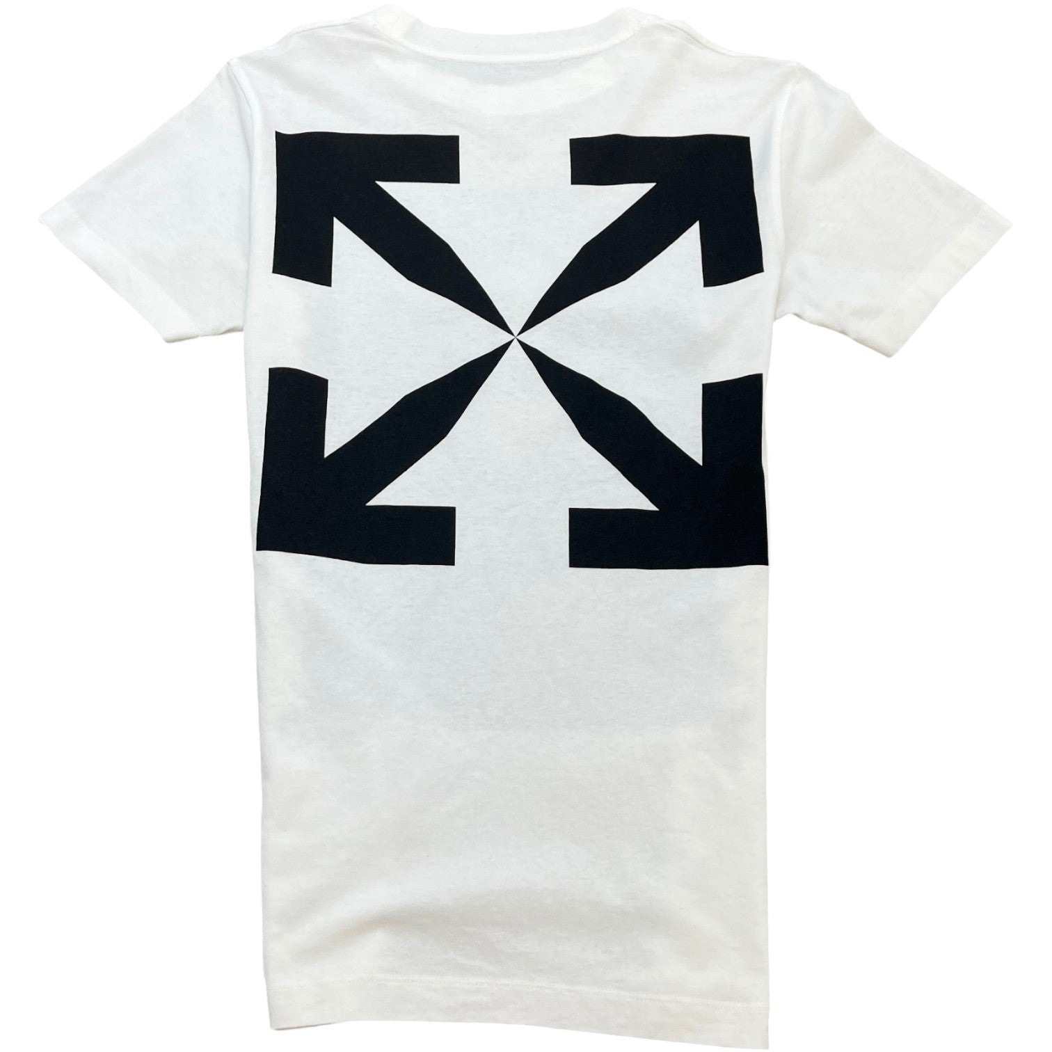 Men's Mona Lisa Arrows Logo T-Shirt White Size XS