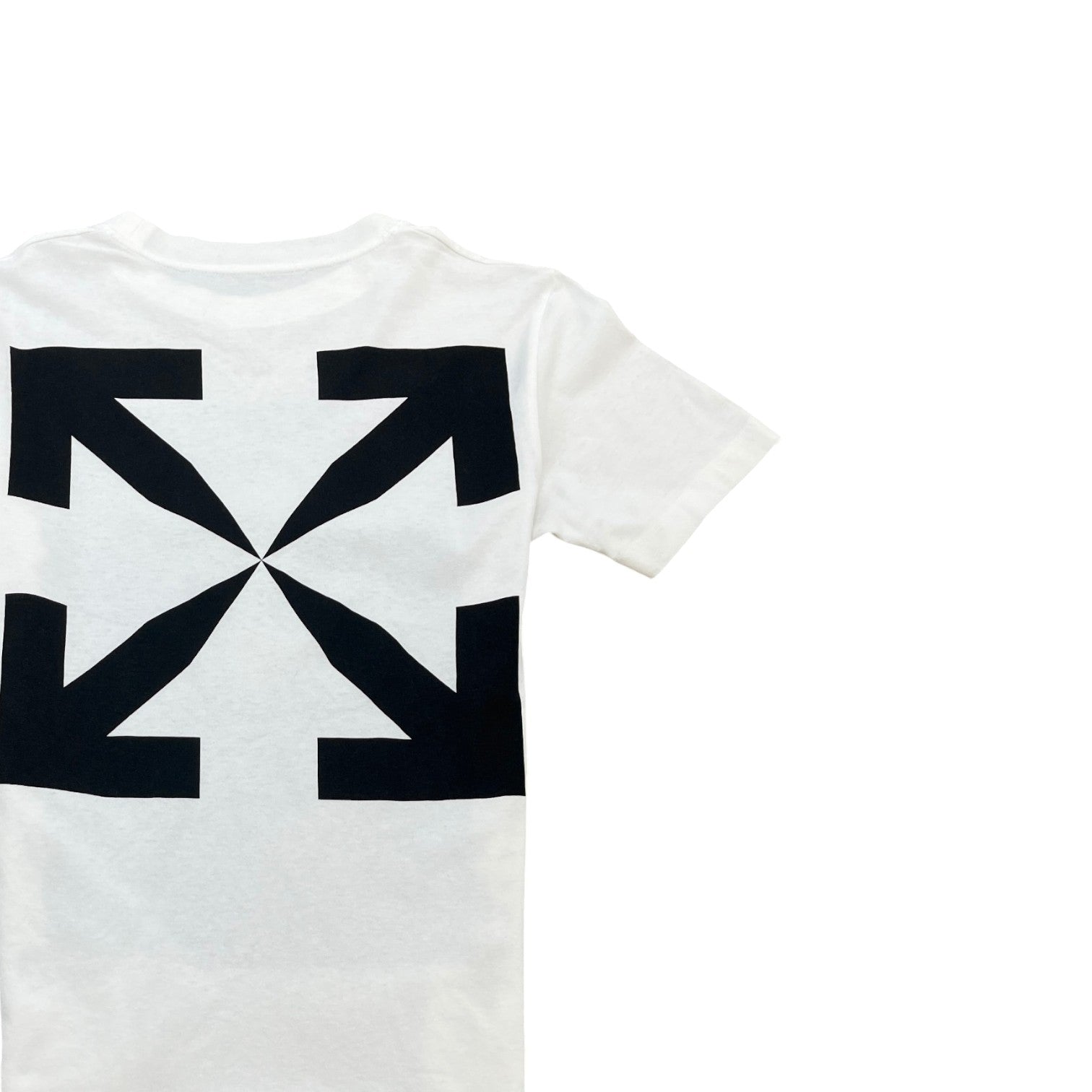 Men's Mona Lisa Arrows Logo T-Shirt White Size XS