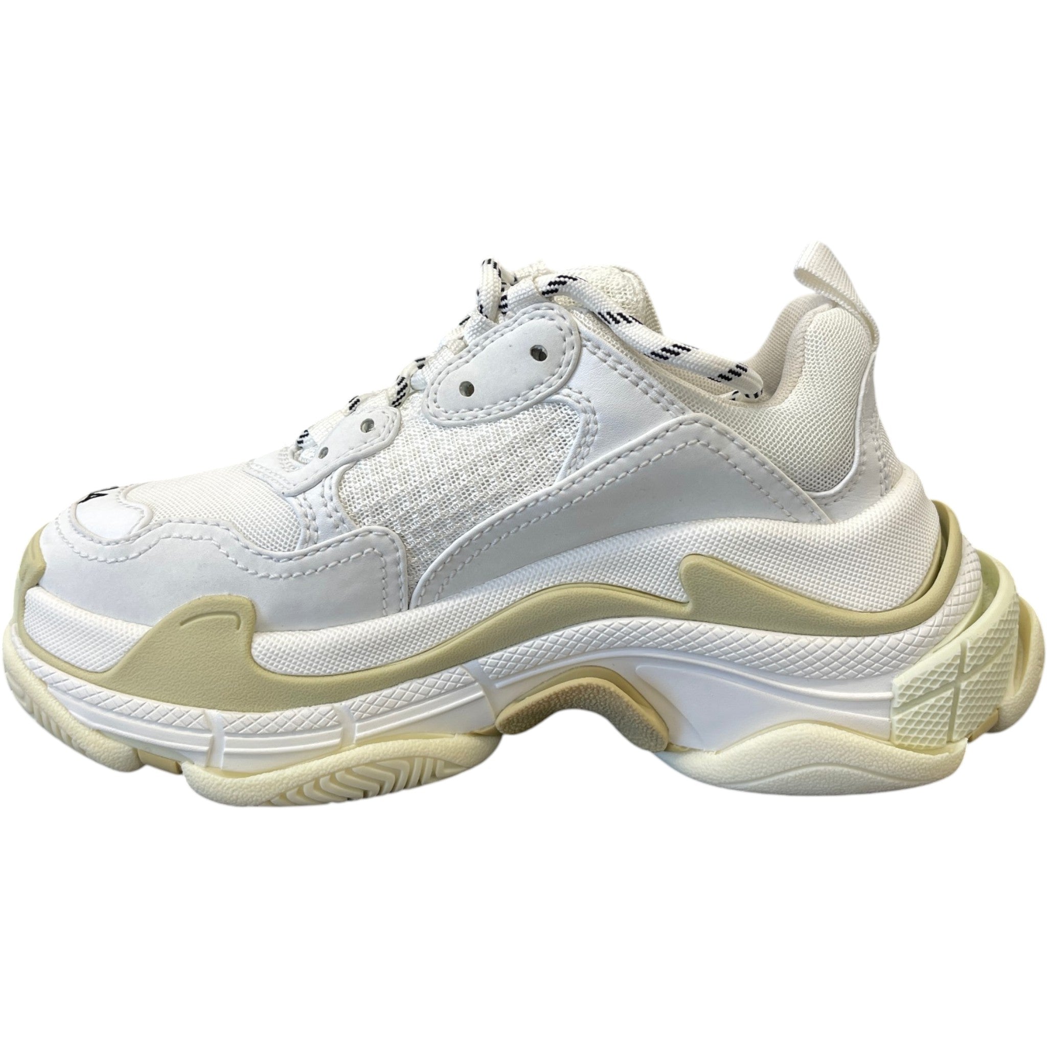 Women's Triple S Low Trainers White Size EU 34 / UK 1