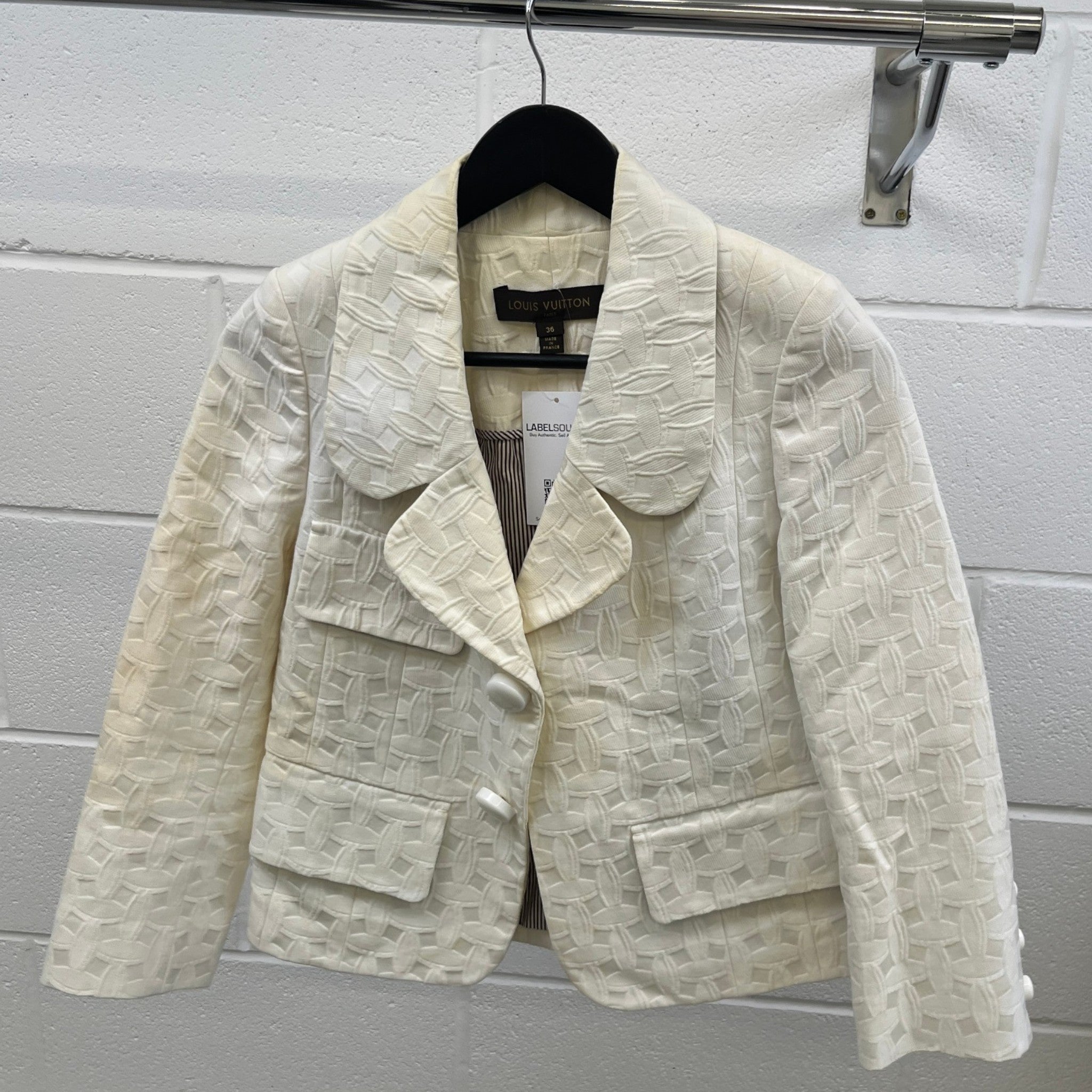 Women's Blazer Neutrals Jacket White Size IT 36 / UK 4