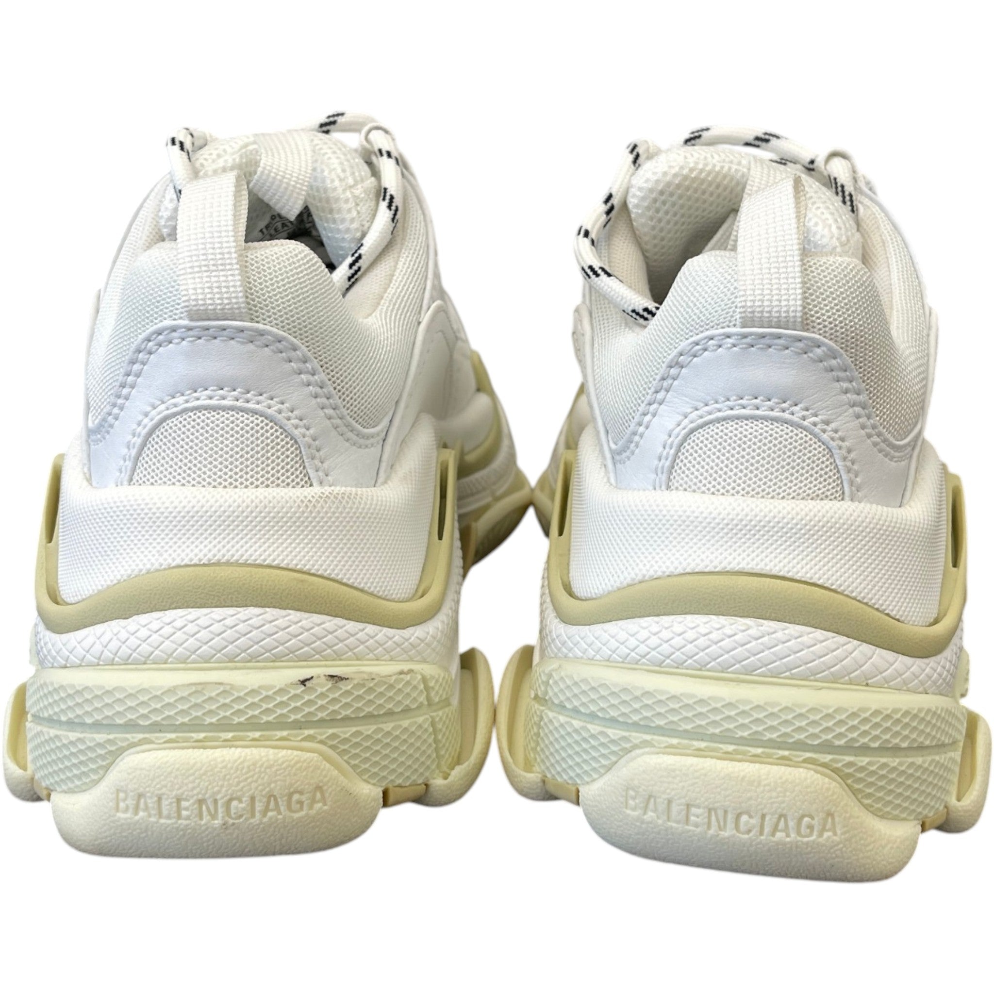 Women's Triple S Low Trainers White Size EU 34 / UK 1