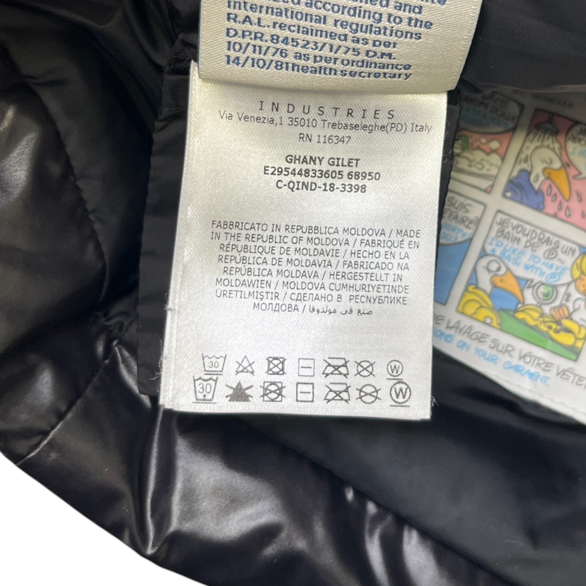 Women's Ghany Girls Age 14 Gilet Black Size XXS