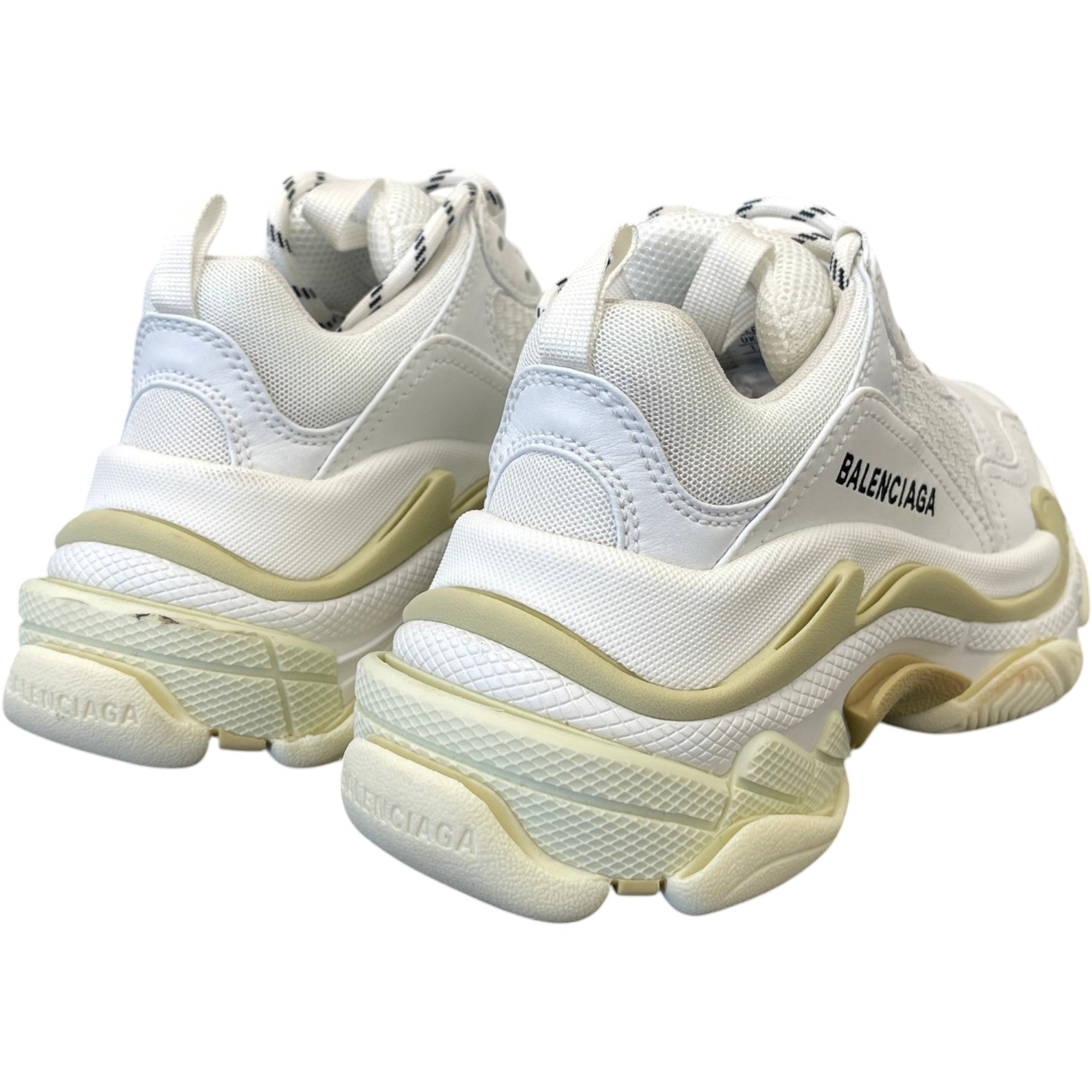 Women's Triple S Low Trainers White Size EU 34 / UK 1