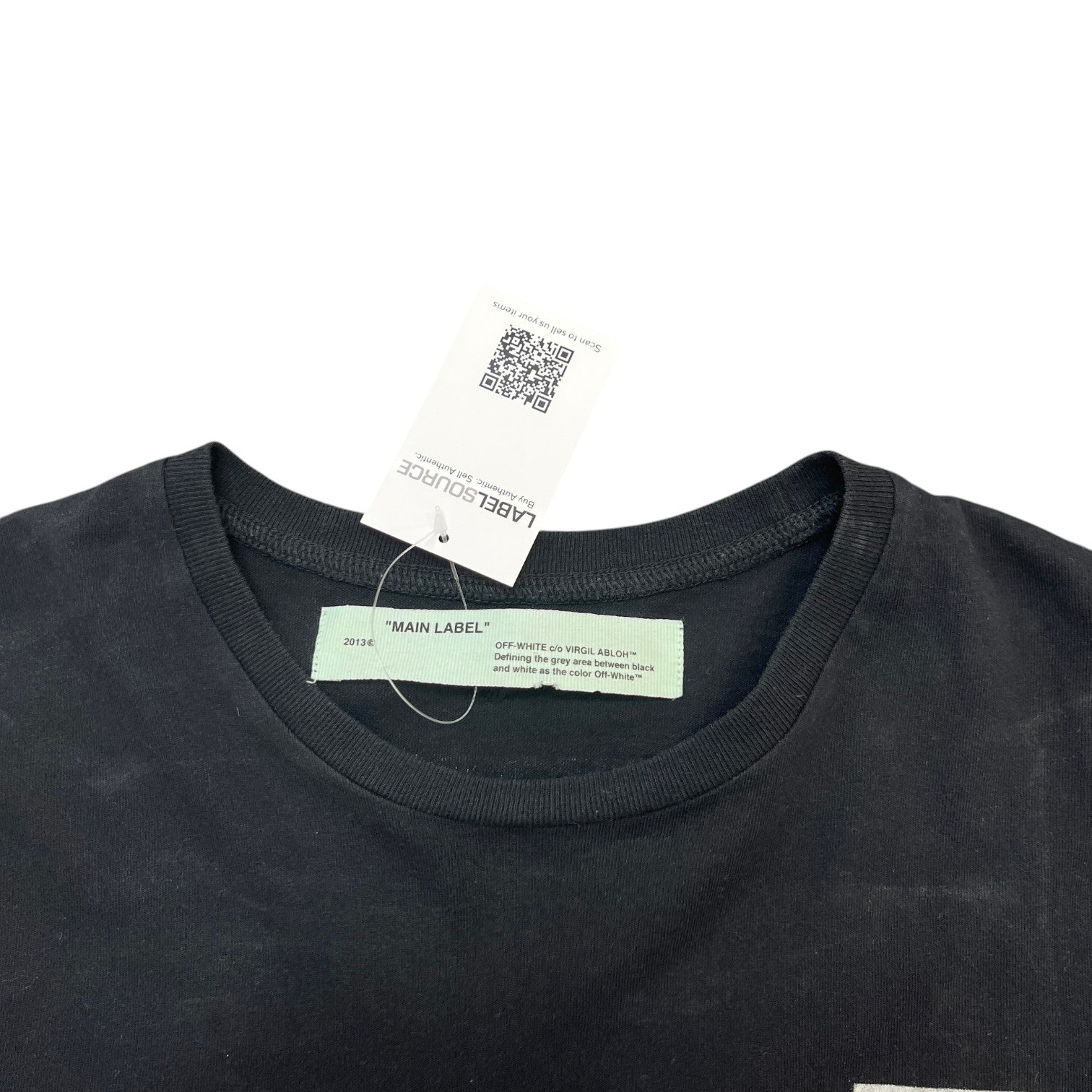 Men's Mona Lisa Print T-Shirt Black Size S