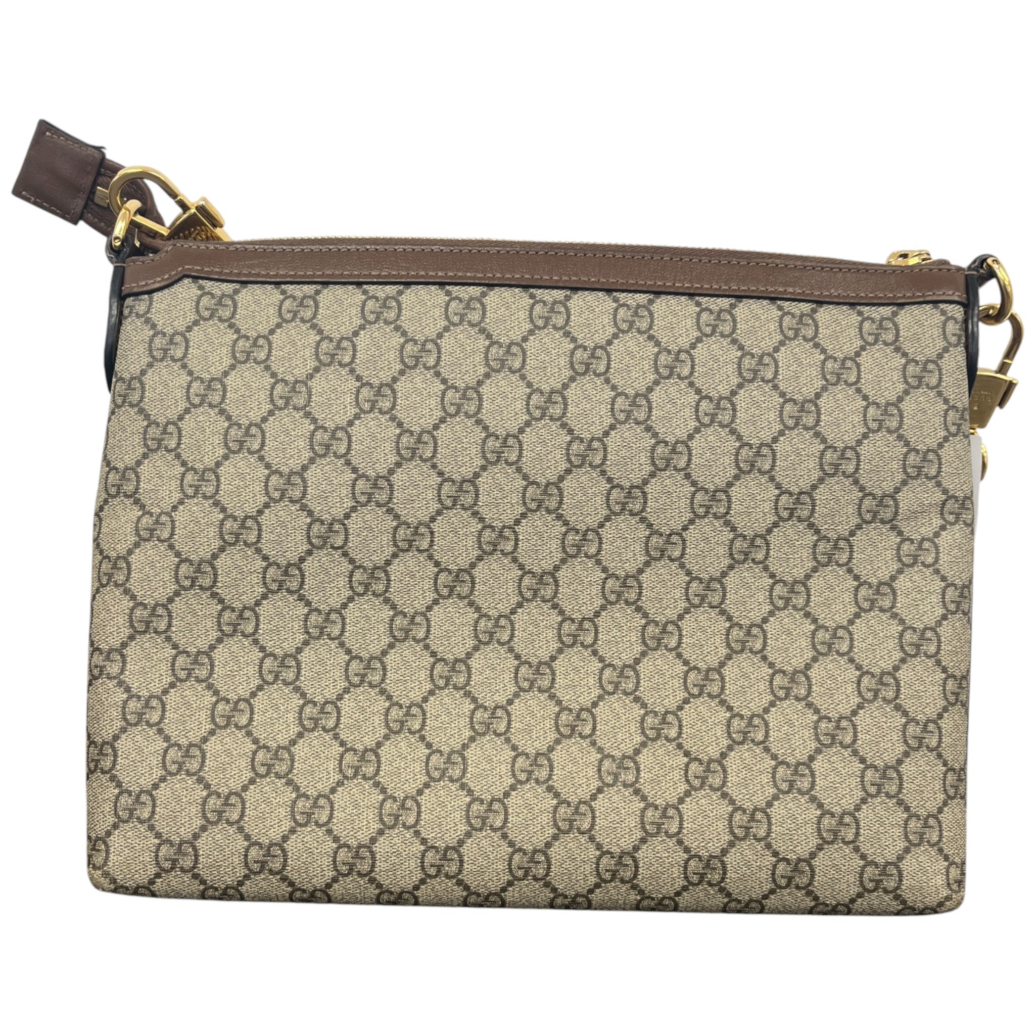 Men's Gg Supreme Messenger Bag Brown