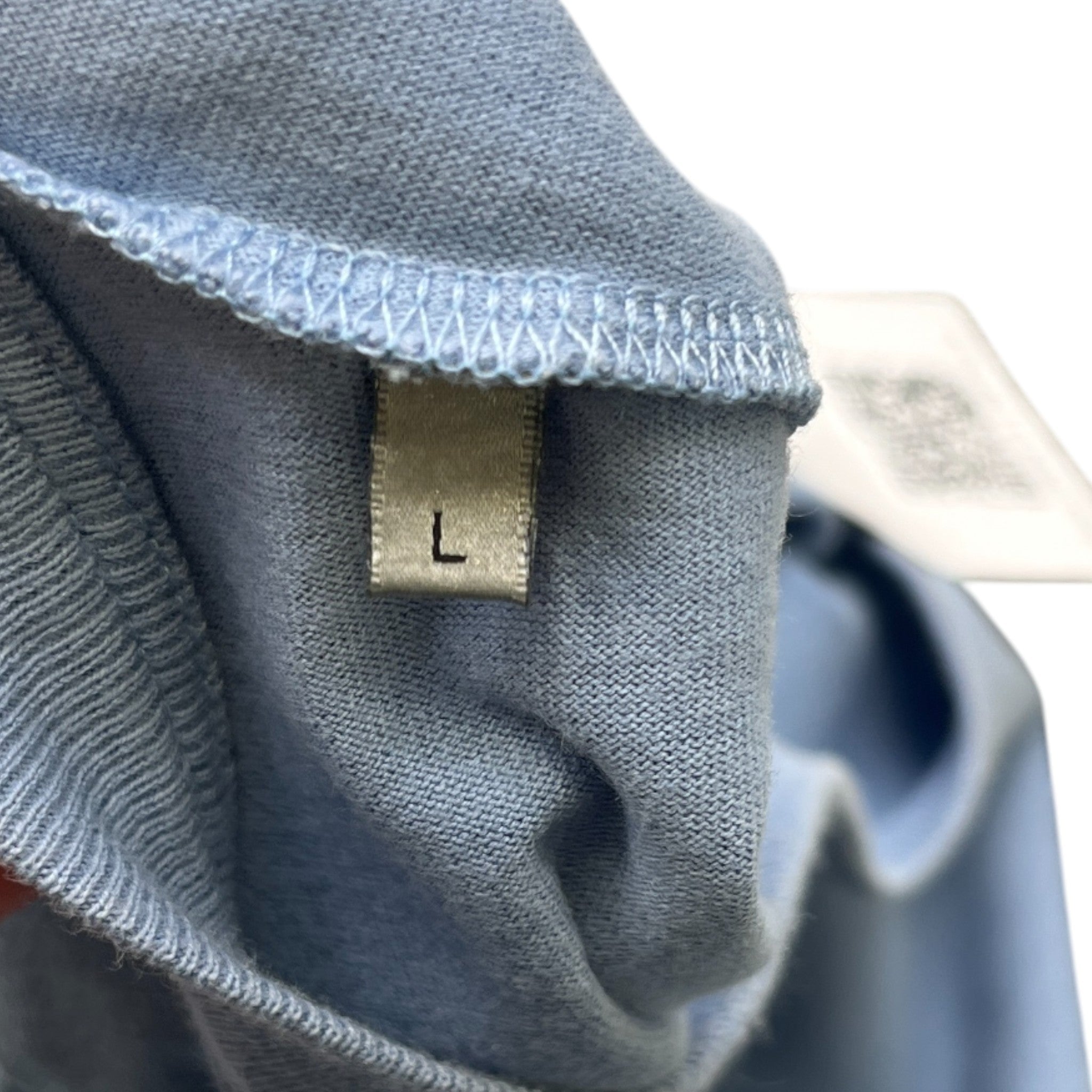 Men's Embroidered Cd Icon T-Shirt Blue Size L