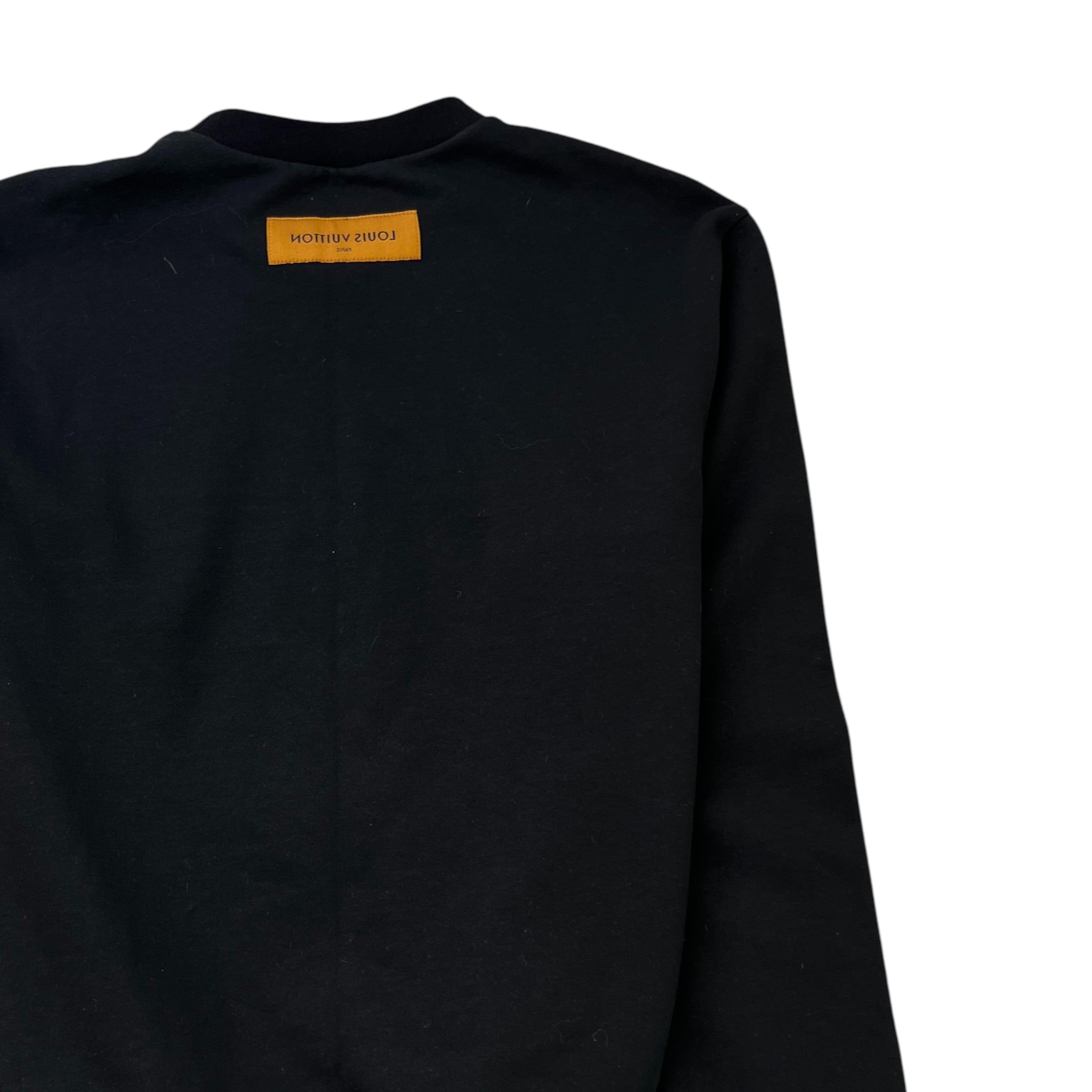 Men's Connect The Dots Jumper Black Size XS