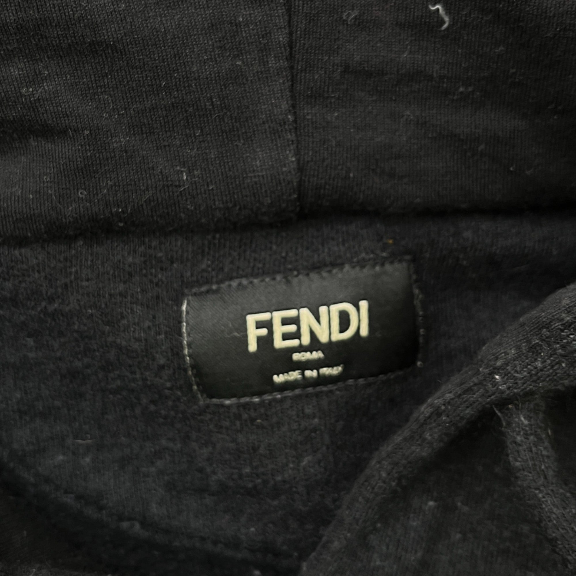 Men's Track Logo Hoodie Black Size L