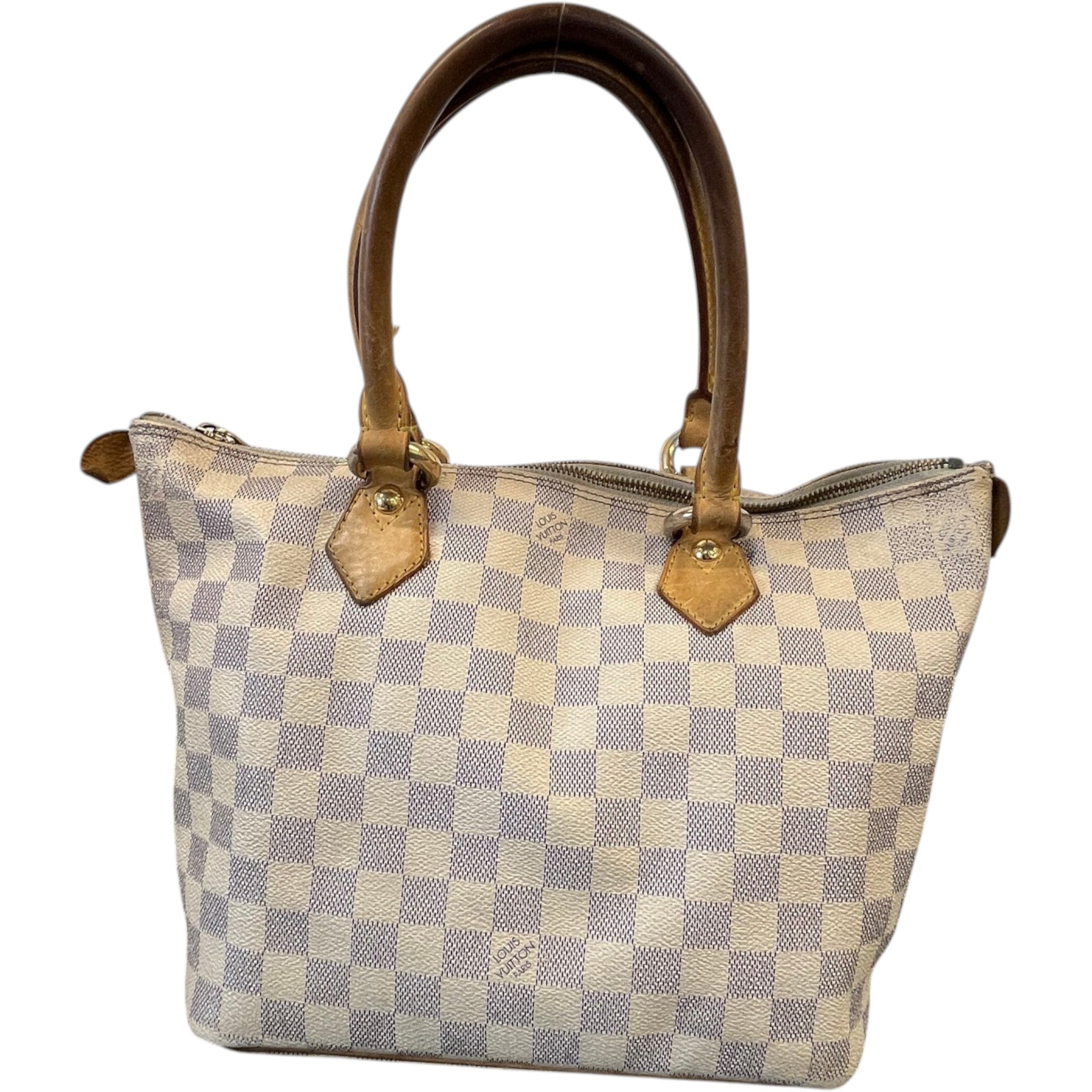 Women's Damier Azur Saleya Pm Bag White