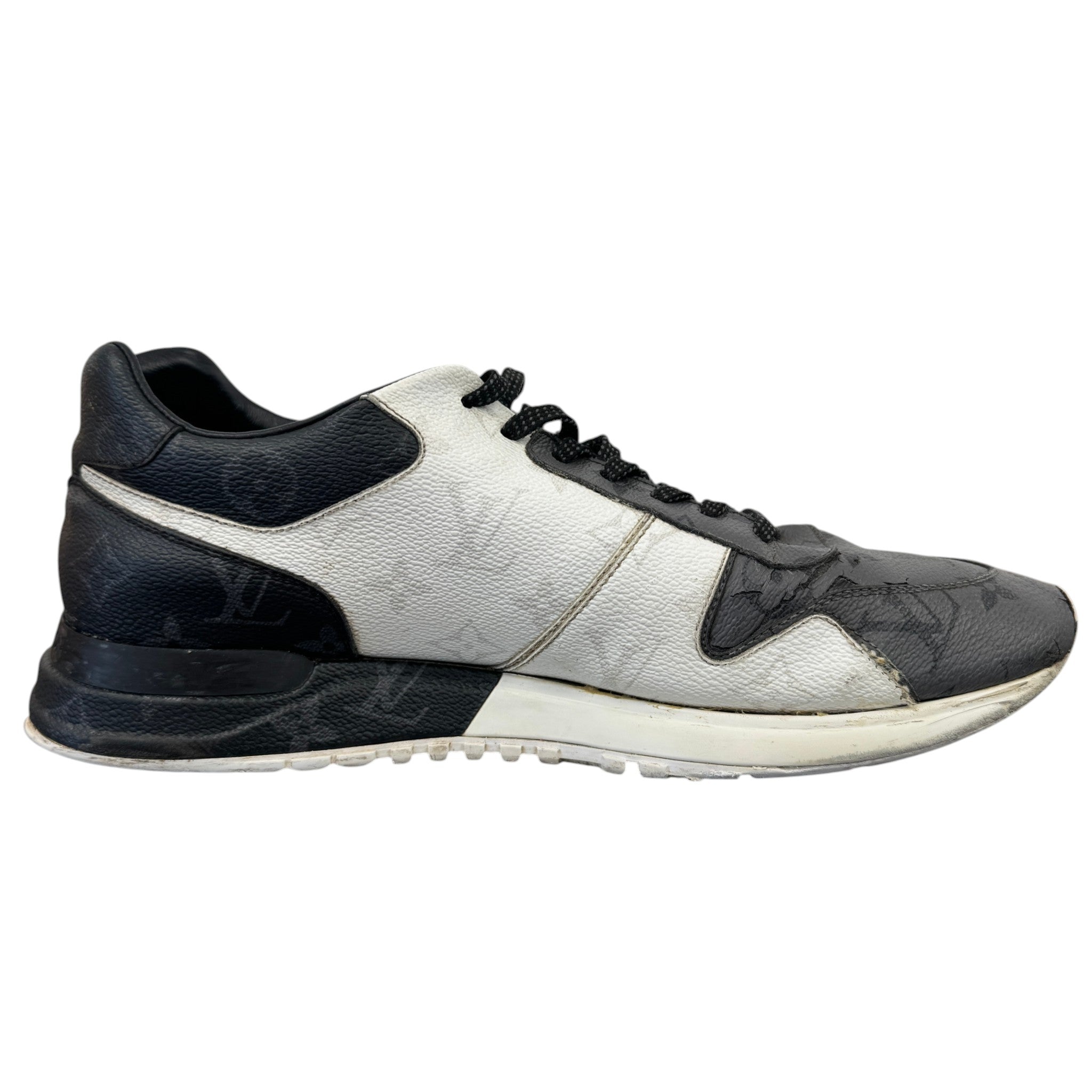 Men's Run Away Low Trainers Black Size EU 41.5 / UK 7.5