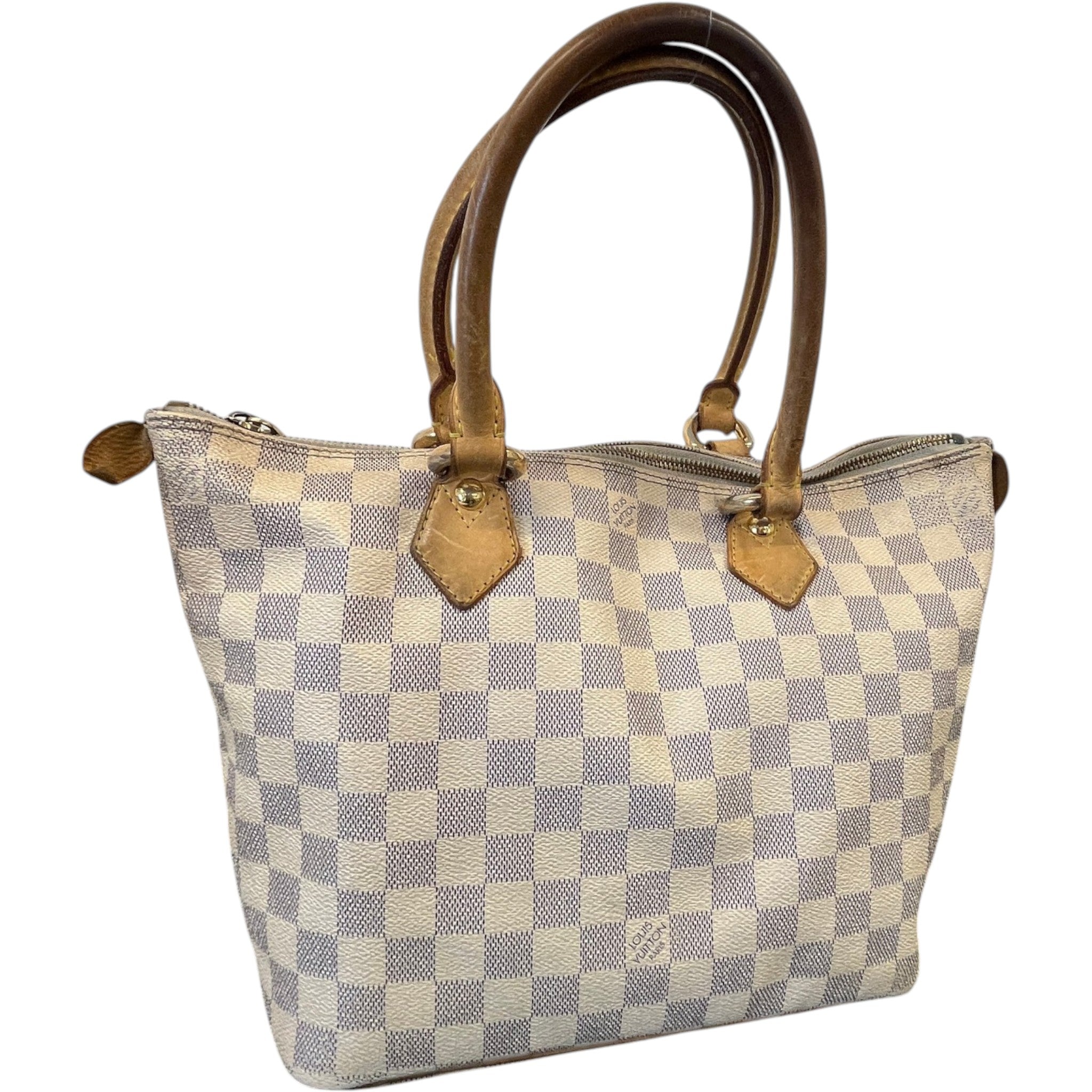 Women's Damier Azur Saleya Pm Bag White