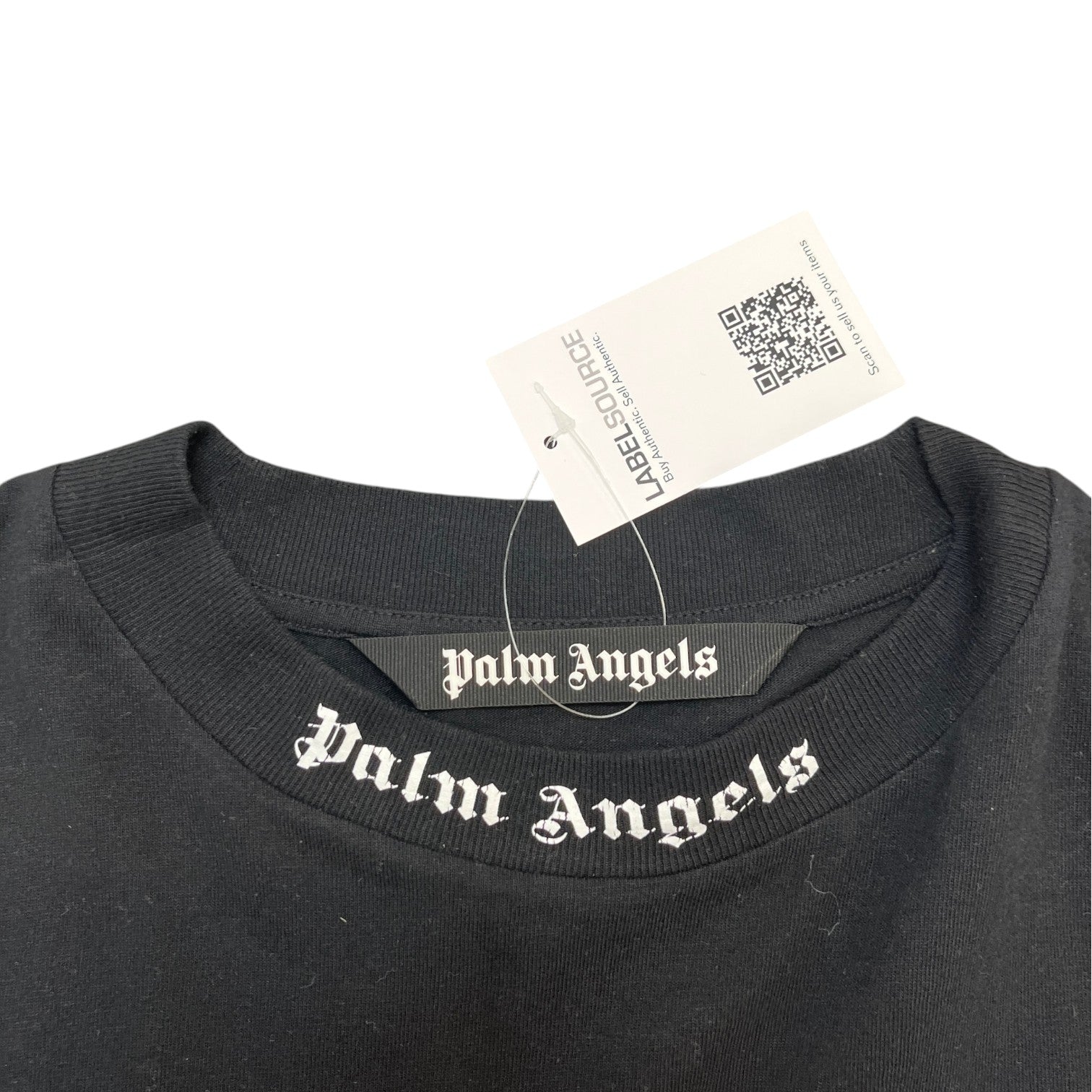 Men's Logo Print T-Shirt Black Size L