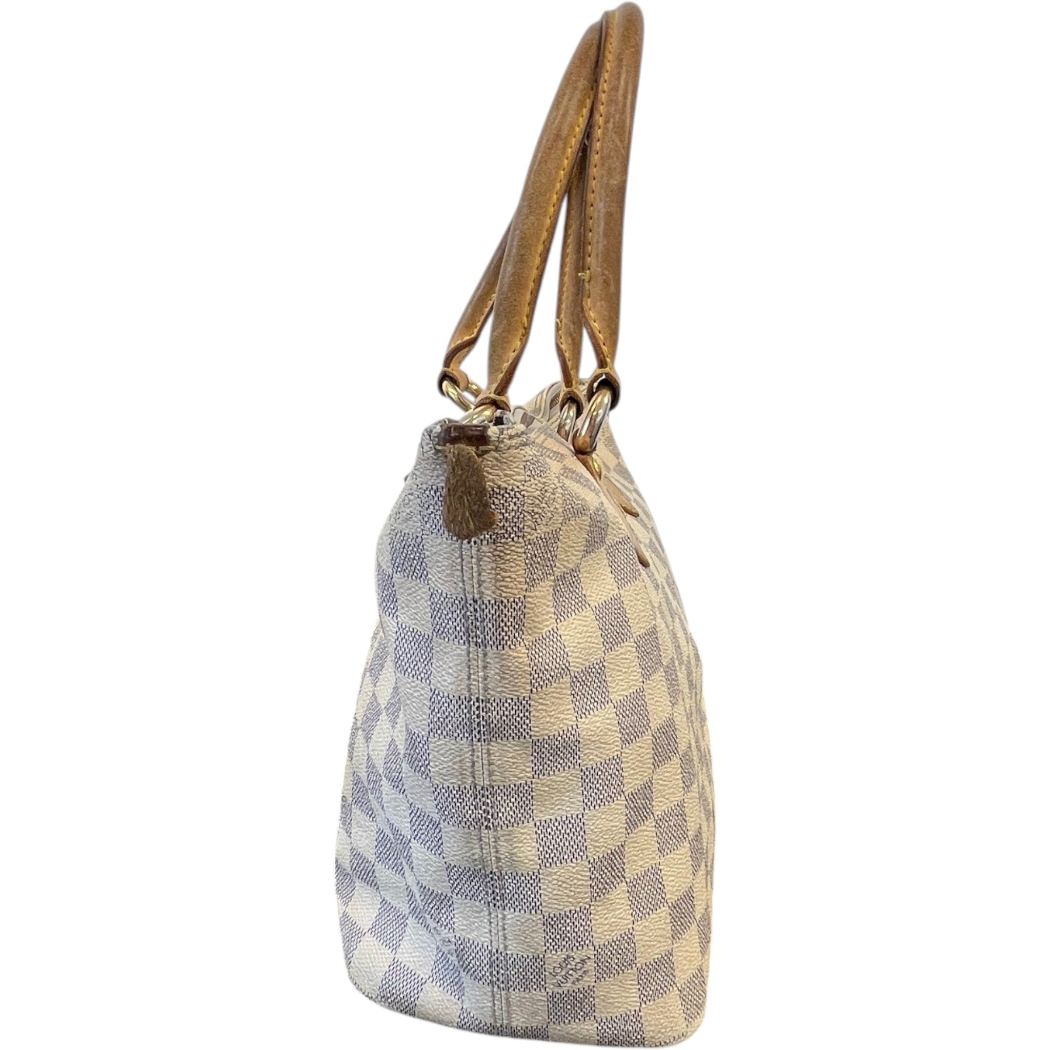 Women's Damier Azur Saleya Pm Bag White