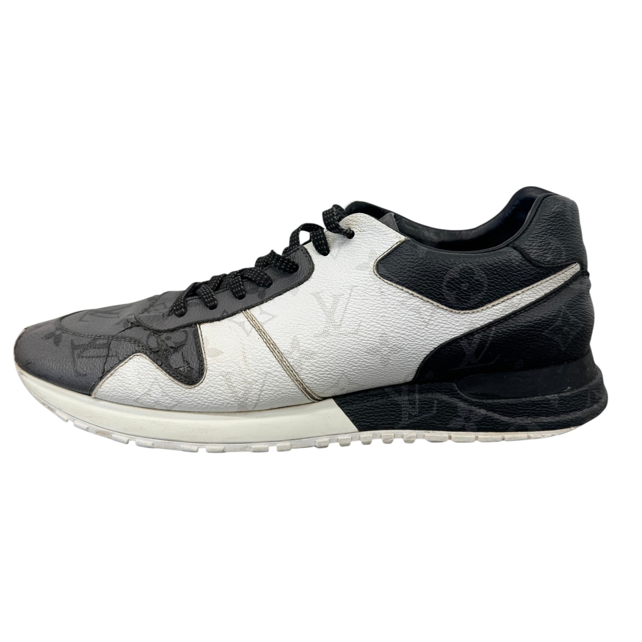Men's Run Away Low Trainers Black Size EU 41.5 / UK 7.5