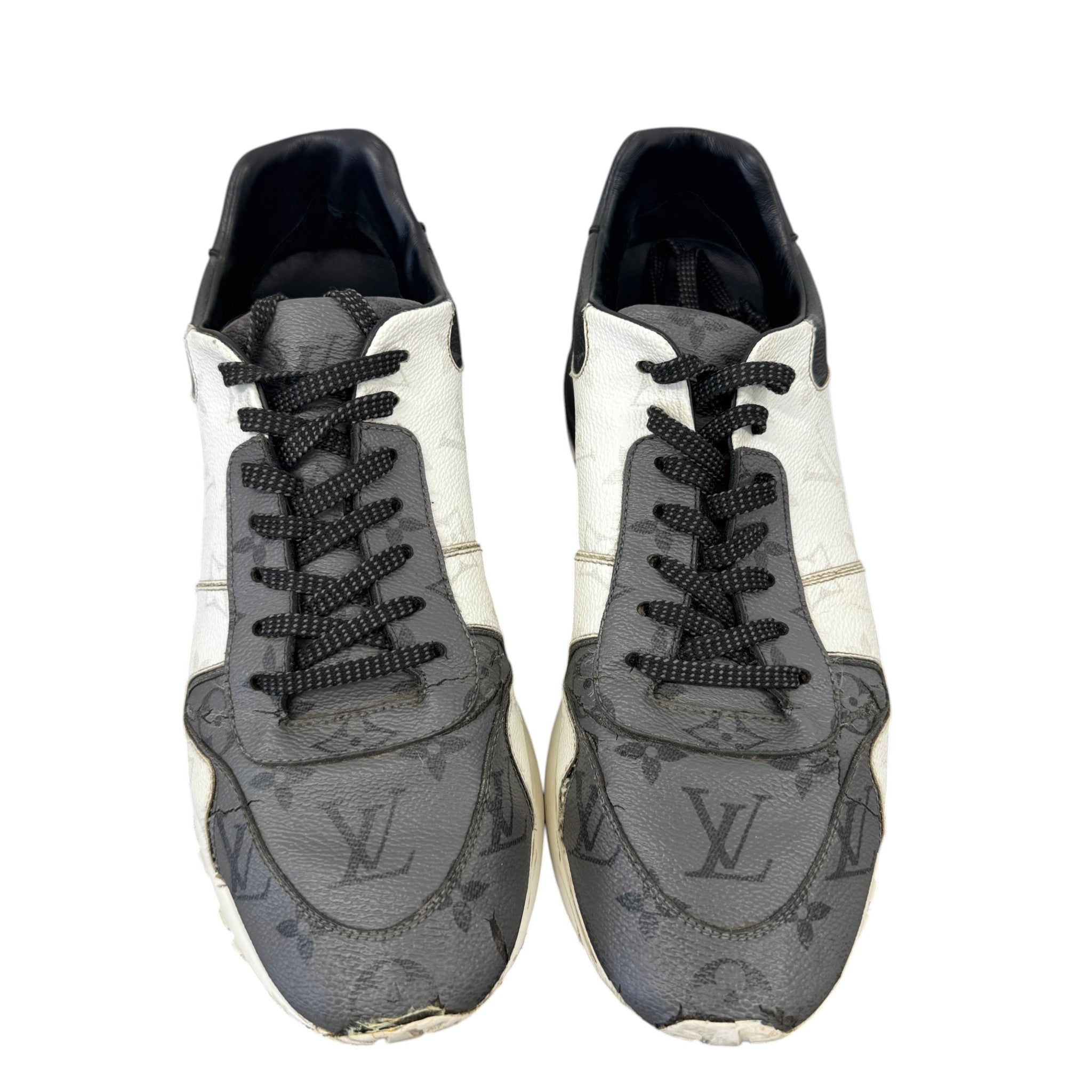 Men's Run Away Low Trainers Black Size EU 41.5 / UK 7.5