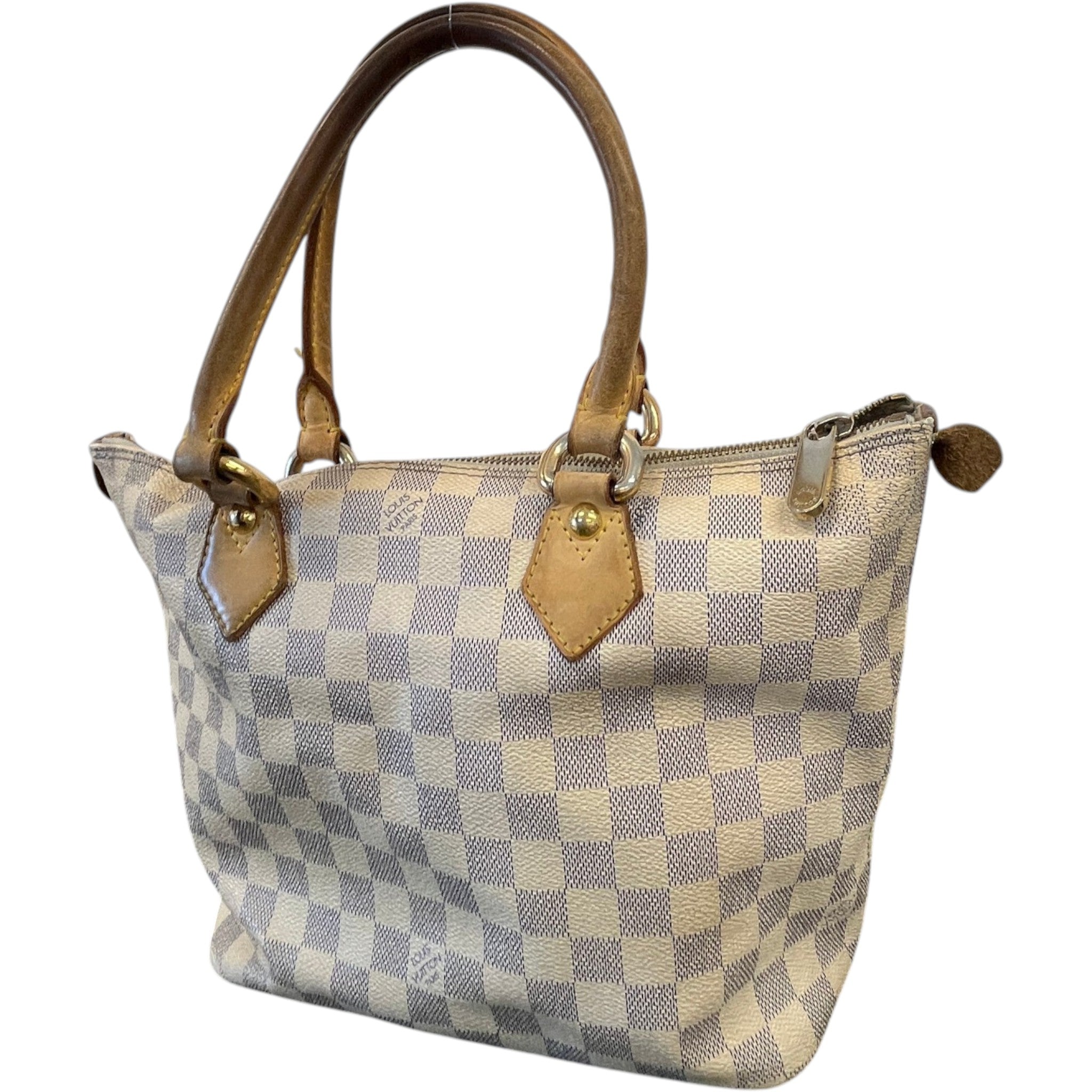 Women's Damier Azur Saleya Pm Bag White
